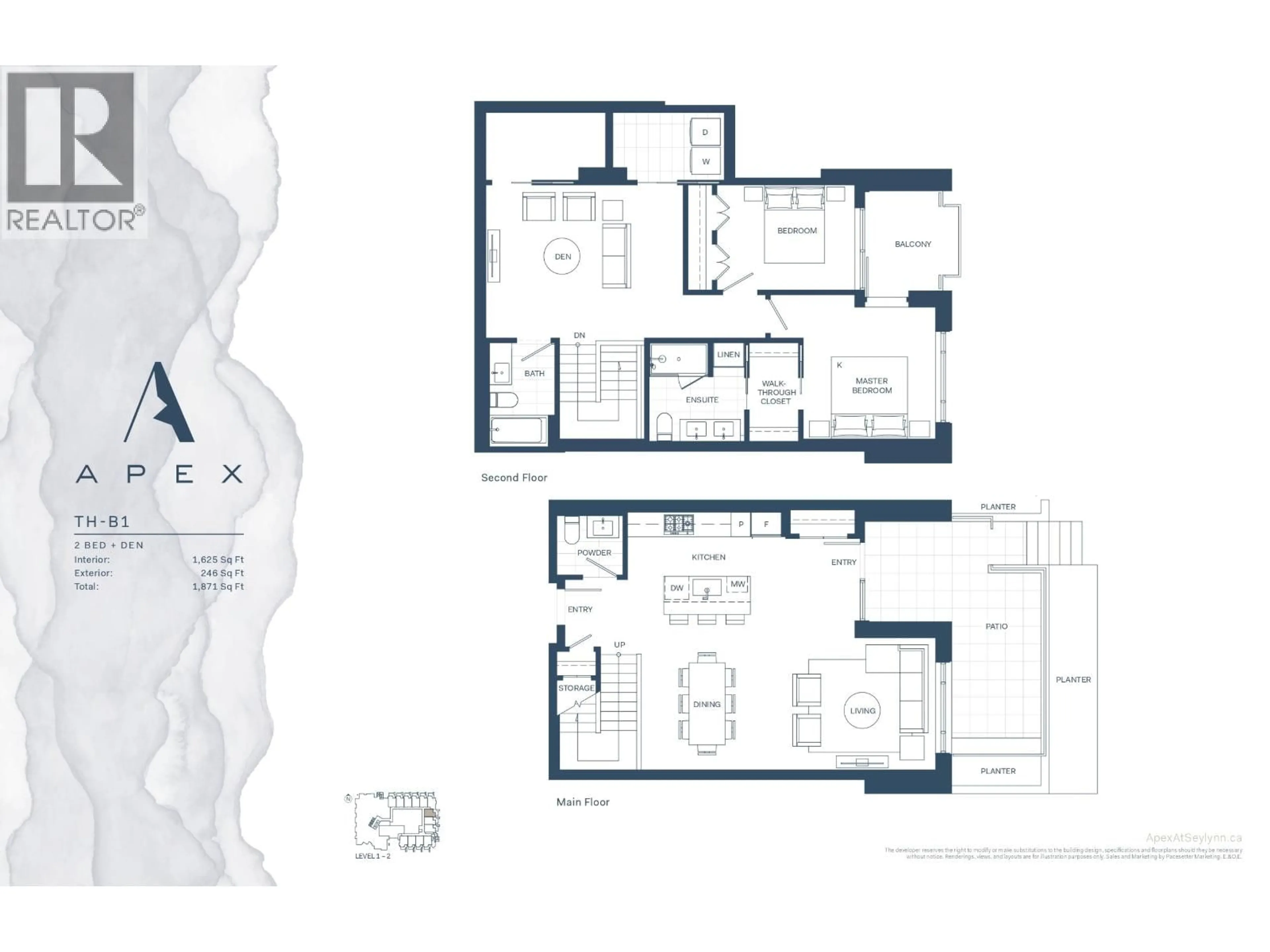 Floor plan for 107 - 1500 FERN STREET, North Vancouver British Columbia V7J0E6