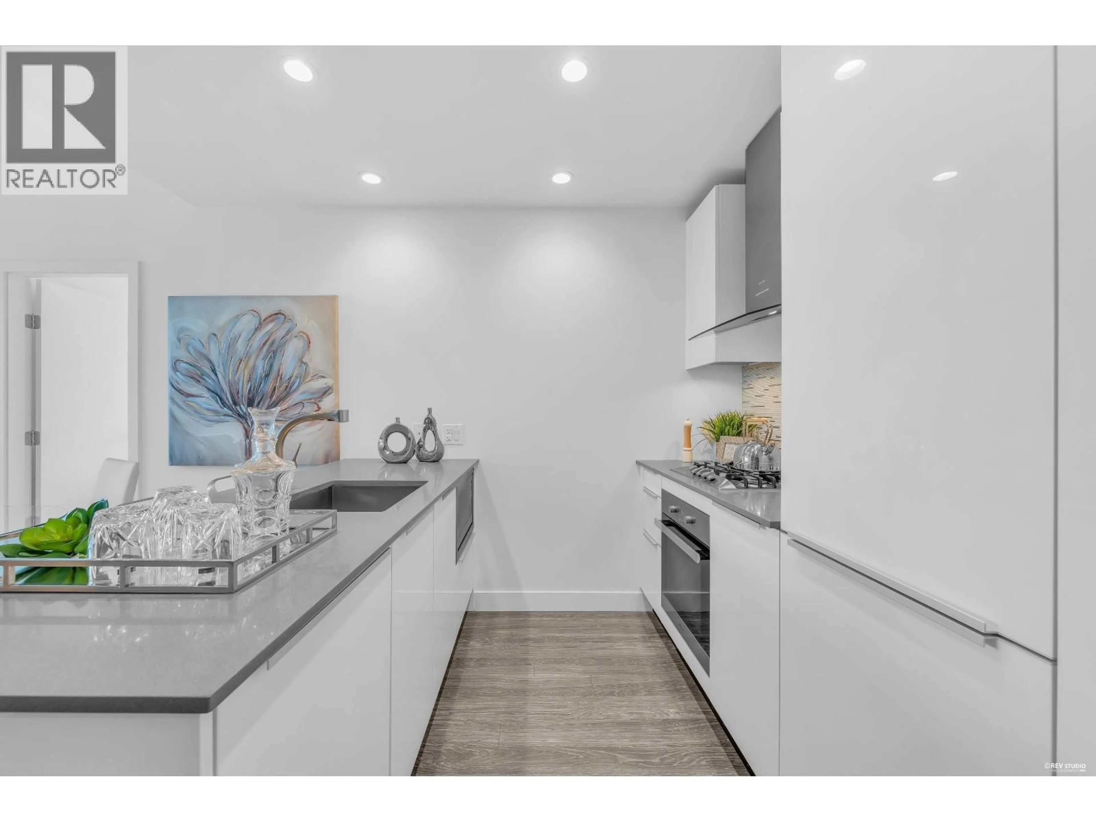 Open concept kitchen, unknown for 3504 - 1283 HOWE STREET, Vancouver British Columbia V6Z0E3
