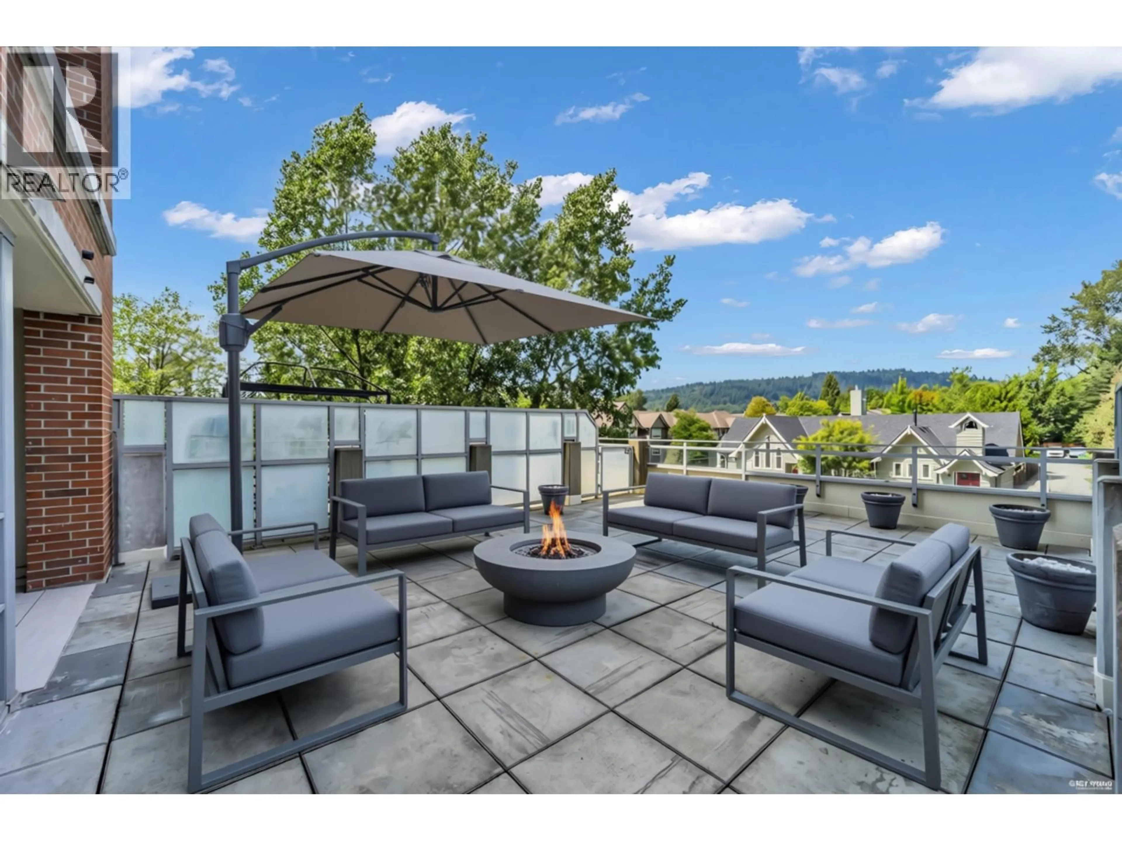 Patio, mountain view for 106 - 9868 CAMERON STREET, Burnaby British Columbia V3J0A5