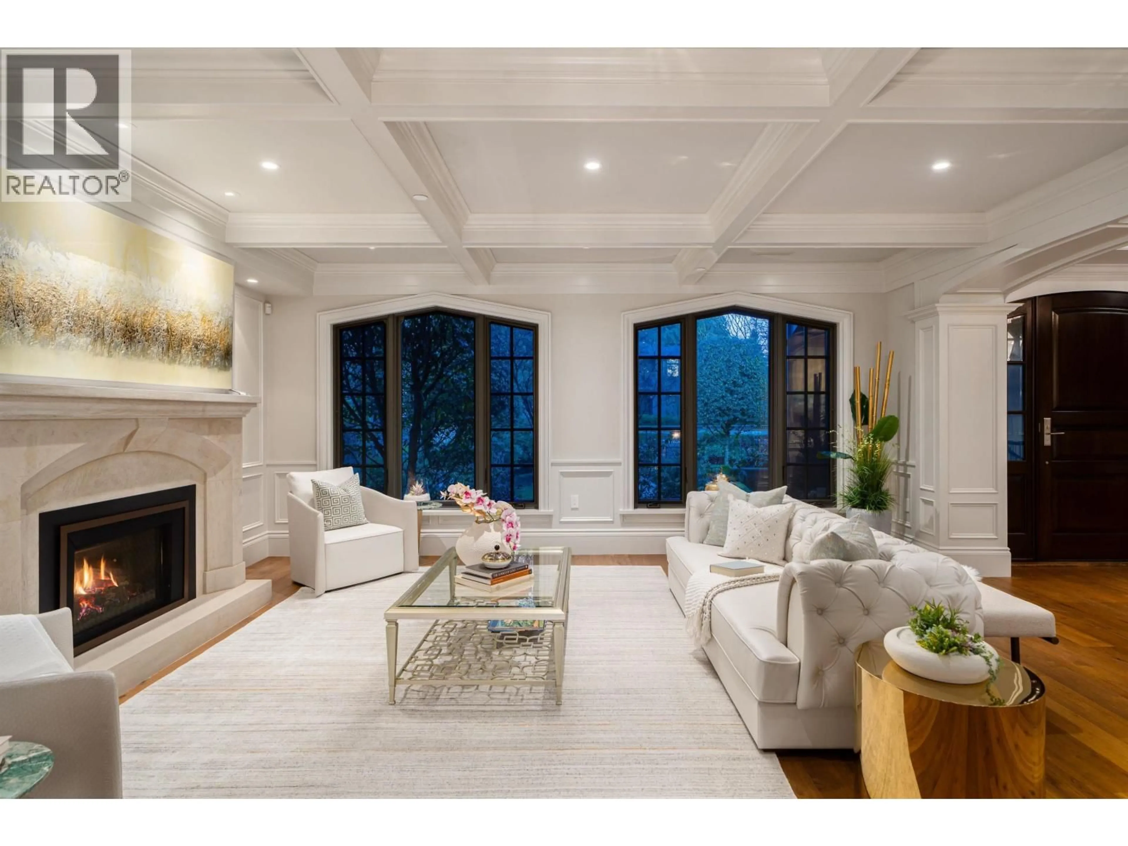 Living room with furniture, unknown for 5989 CHURCHILL STREET, Vancouver British Columbia V6M3H4