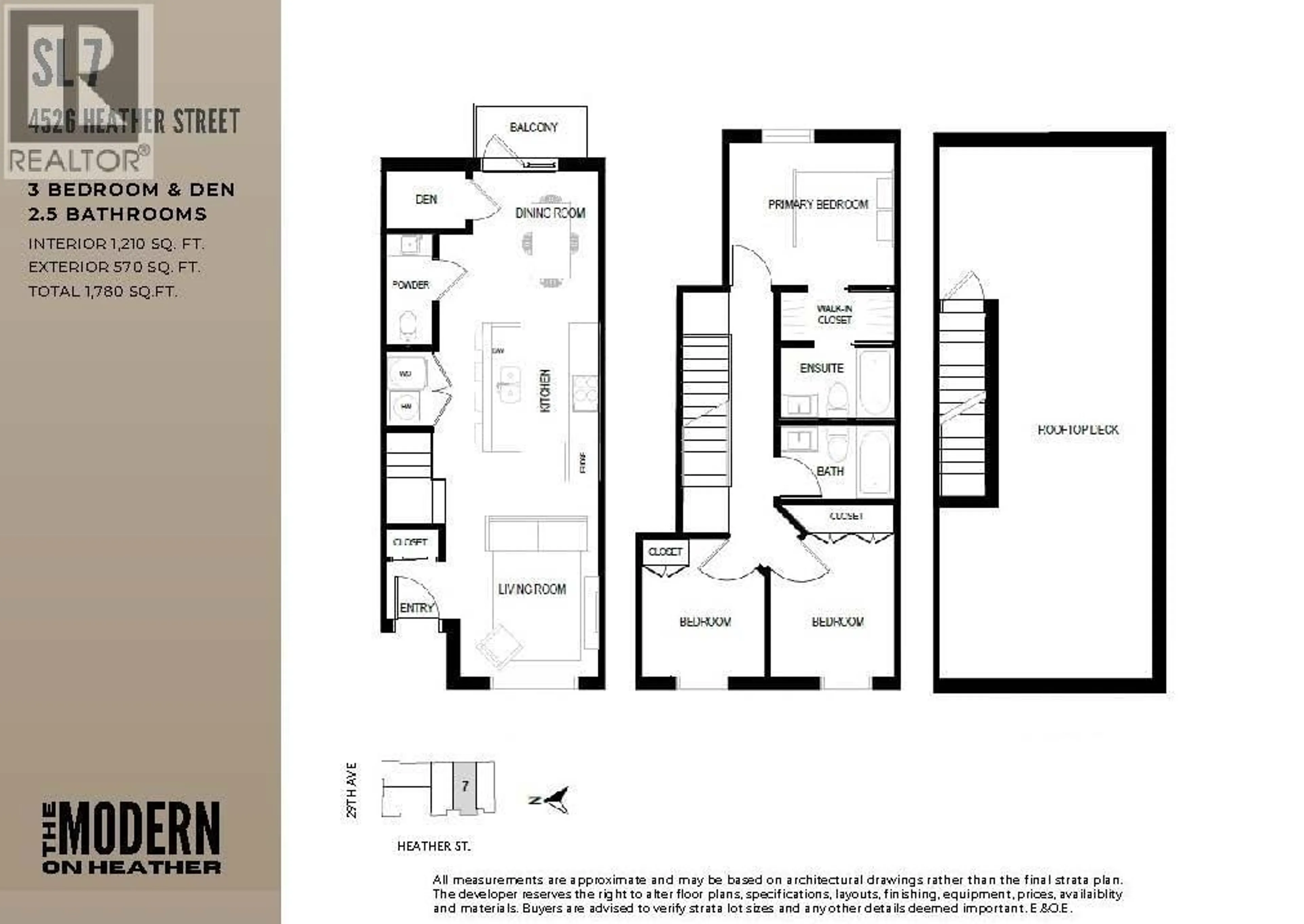 Floor plan for 4526 HEATHER STREET, Vancouver British Columbia V5Z2H9