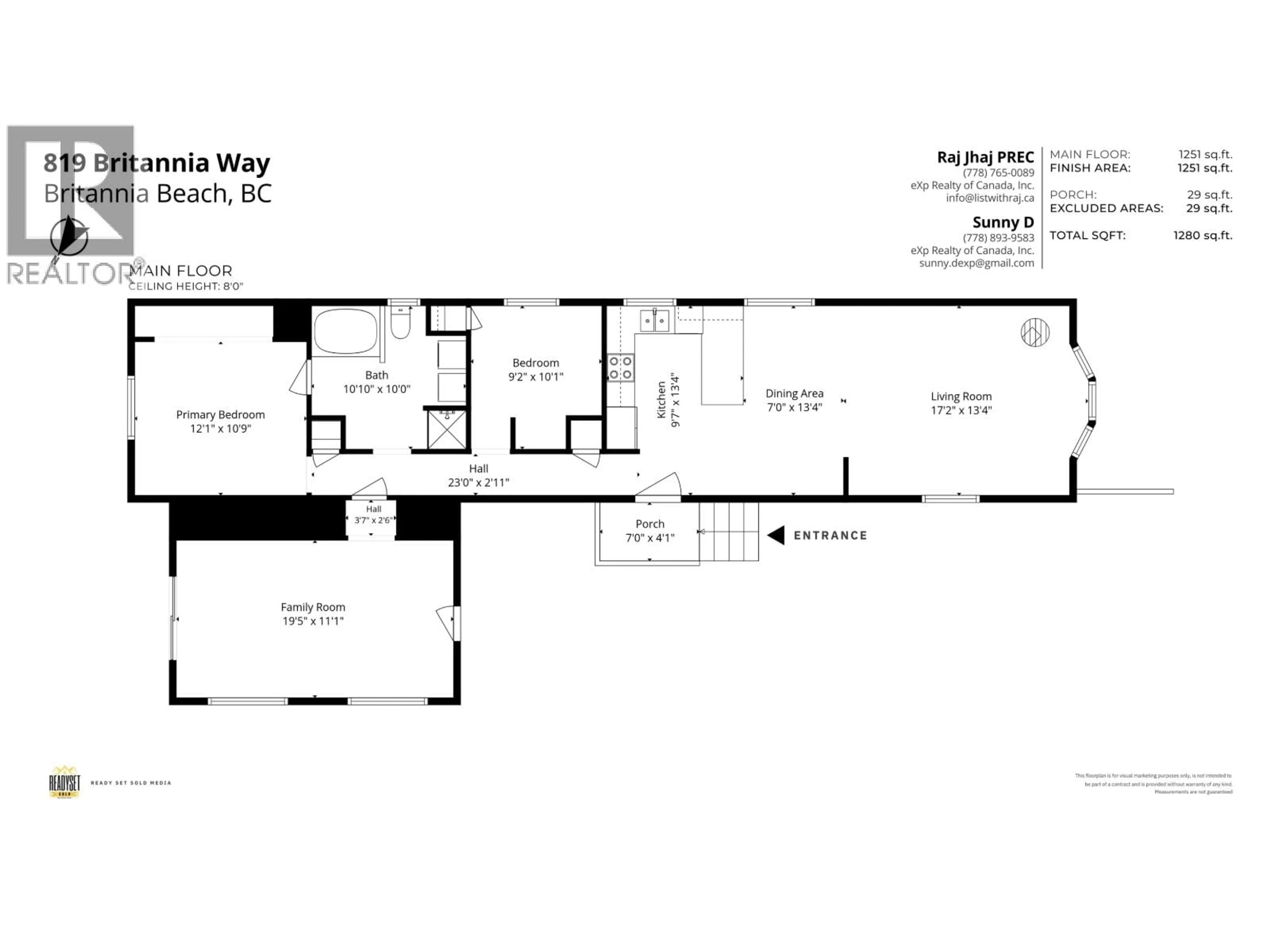 Floor plan for 819 BRITANNIA WAY, Squamish British Columbia V8B1J2