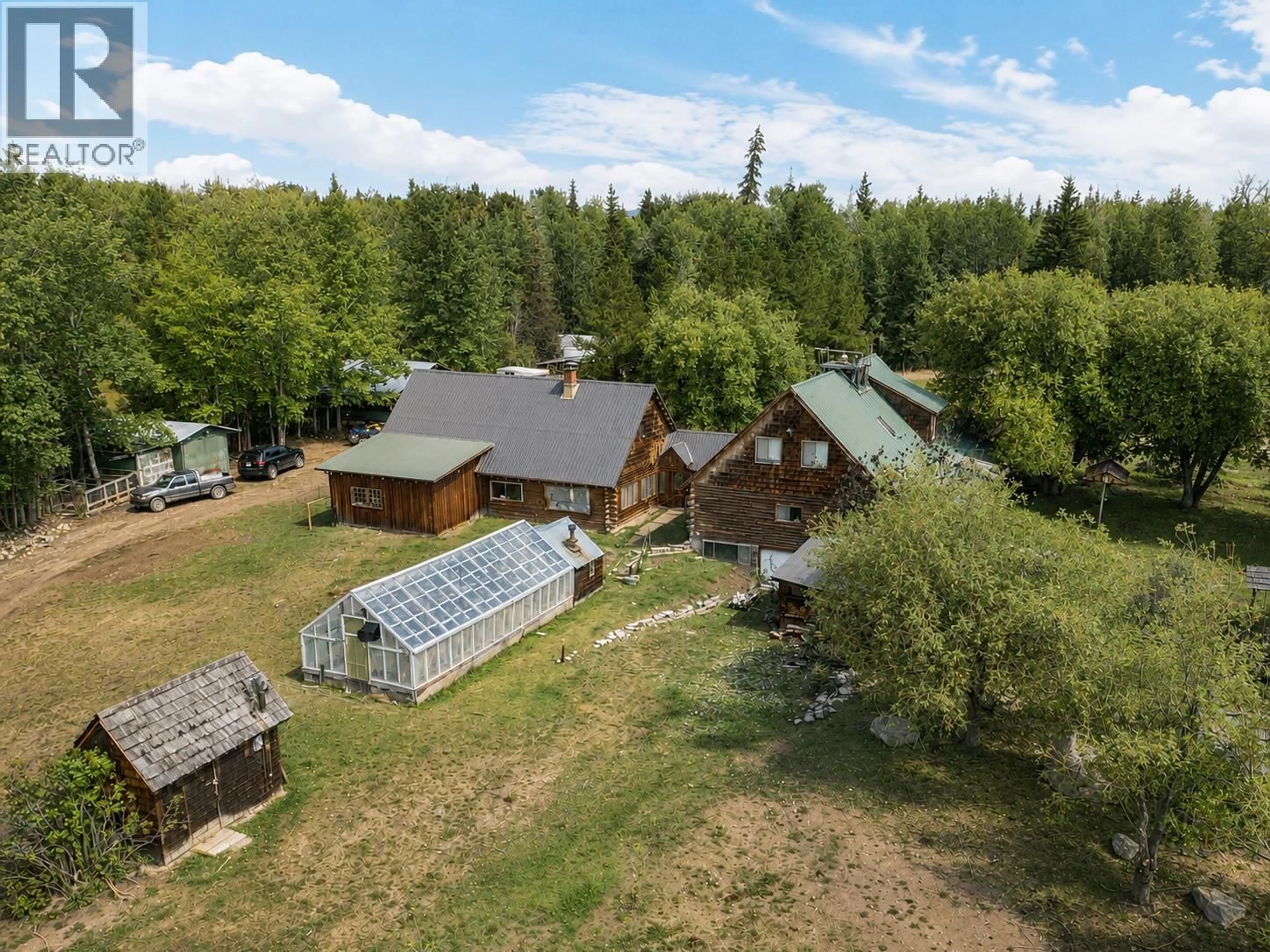 A pic from outside/outdoor area/front of a property/back of a property/a pic from drone, unknown for 16239 LILY LAKE ROAD, Fraser Lake British Columbia V0J1S0