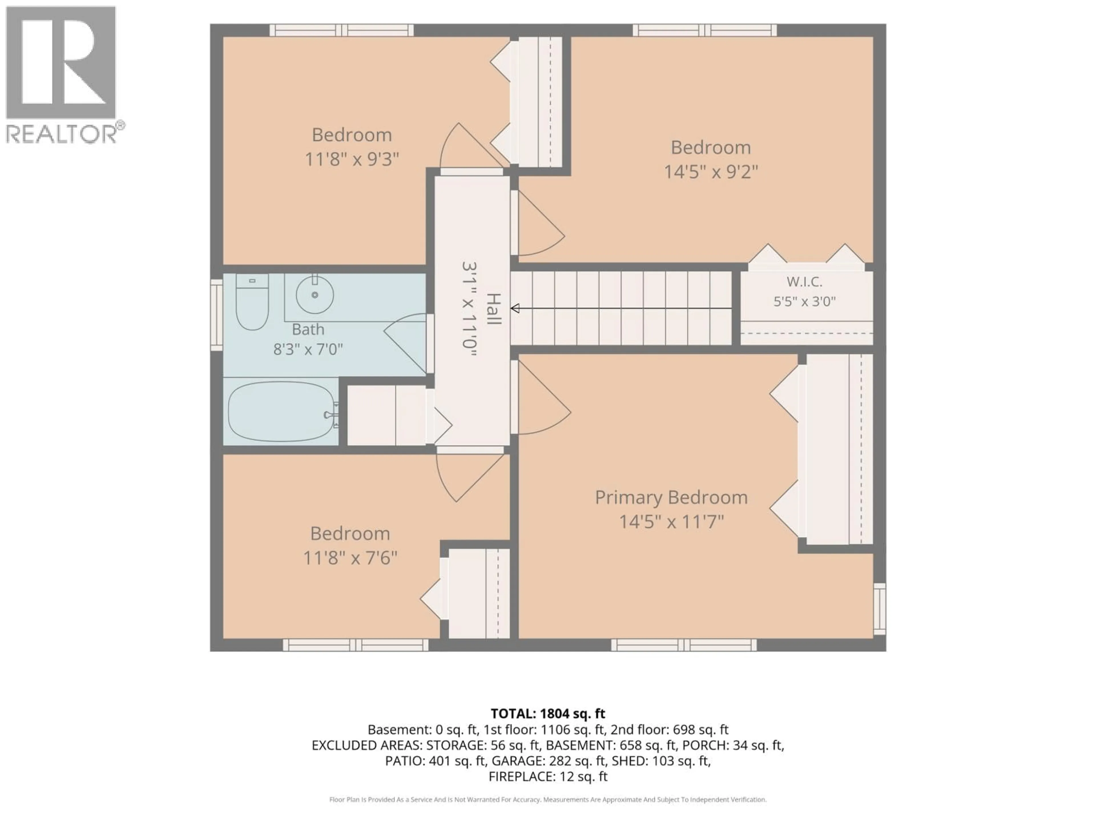 Floor plan for 1960 GARDEN DRIVE, Prince George British Columbia V2M2V8