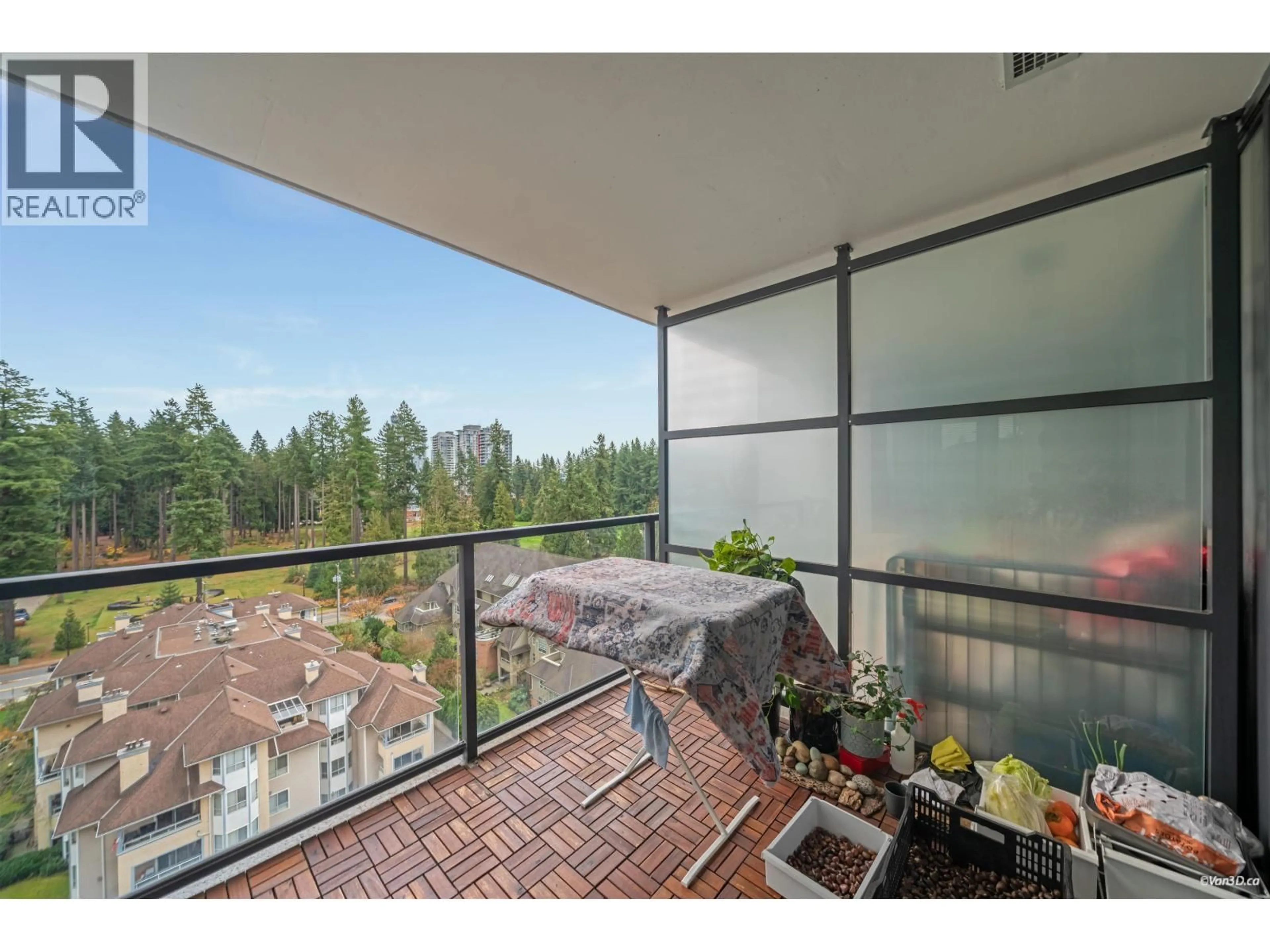 Balcony in the apartment, unknown for 1102 - 1178 HEFFLEY CRESCENT, Coquitlam British Columbia V3B0A7