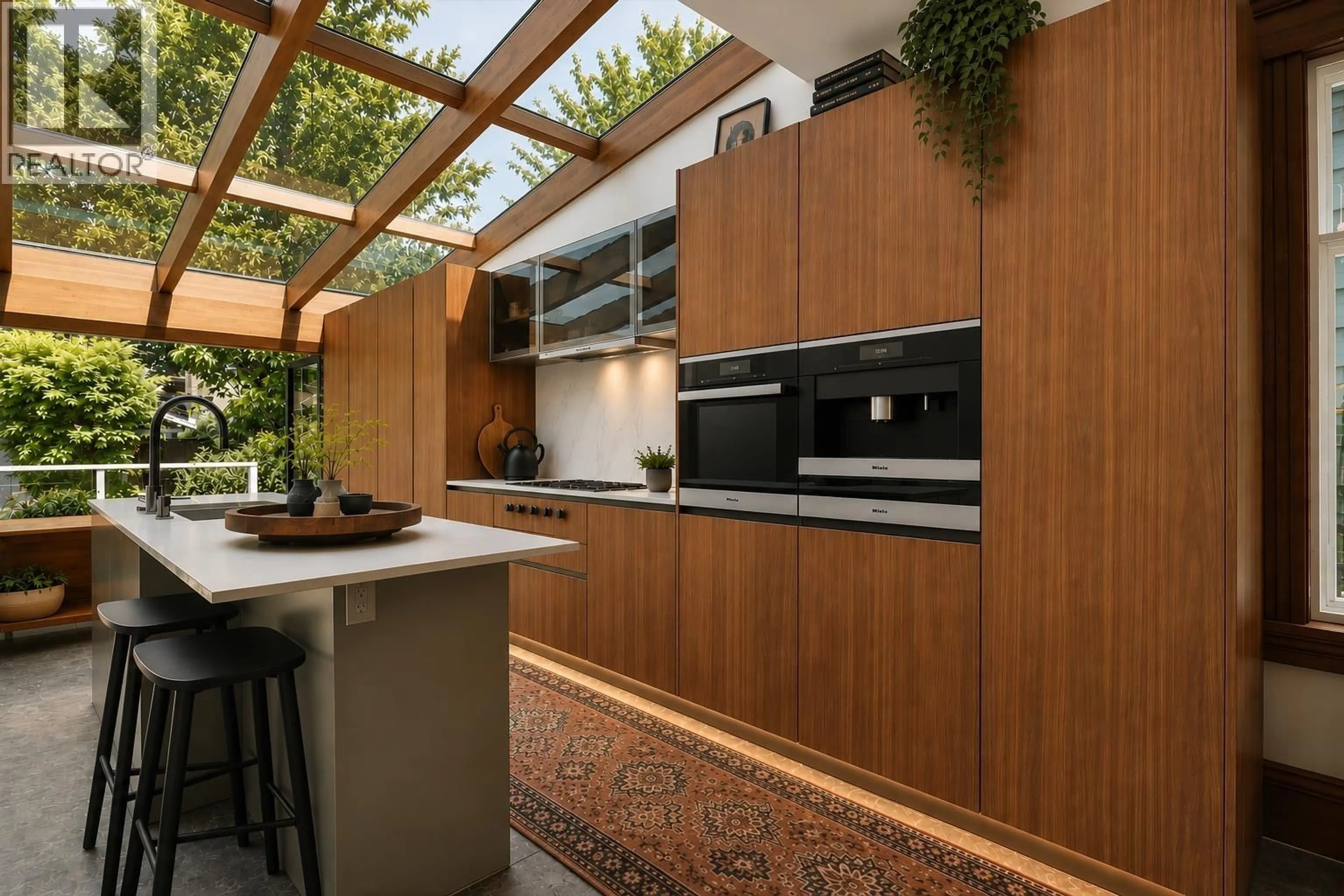 Contemporary kitchen, ceramic/tile floor for 647 PRIOR STREET, Vancouver British Columbia V6A2G7