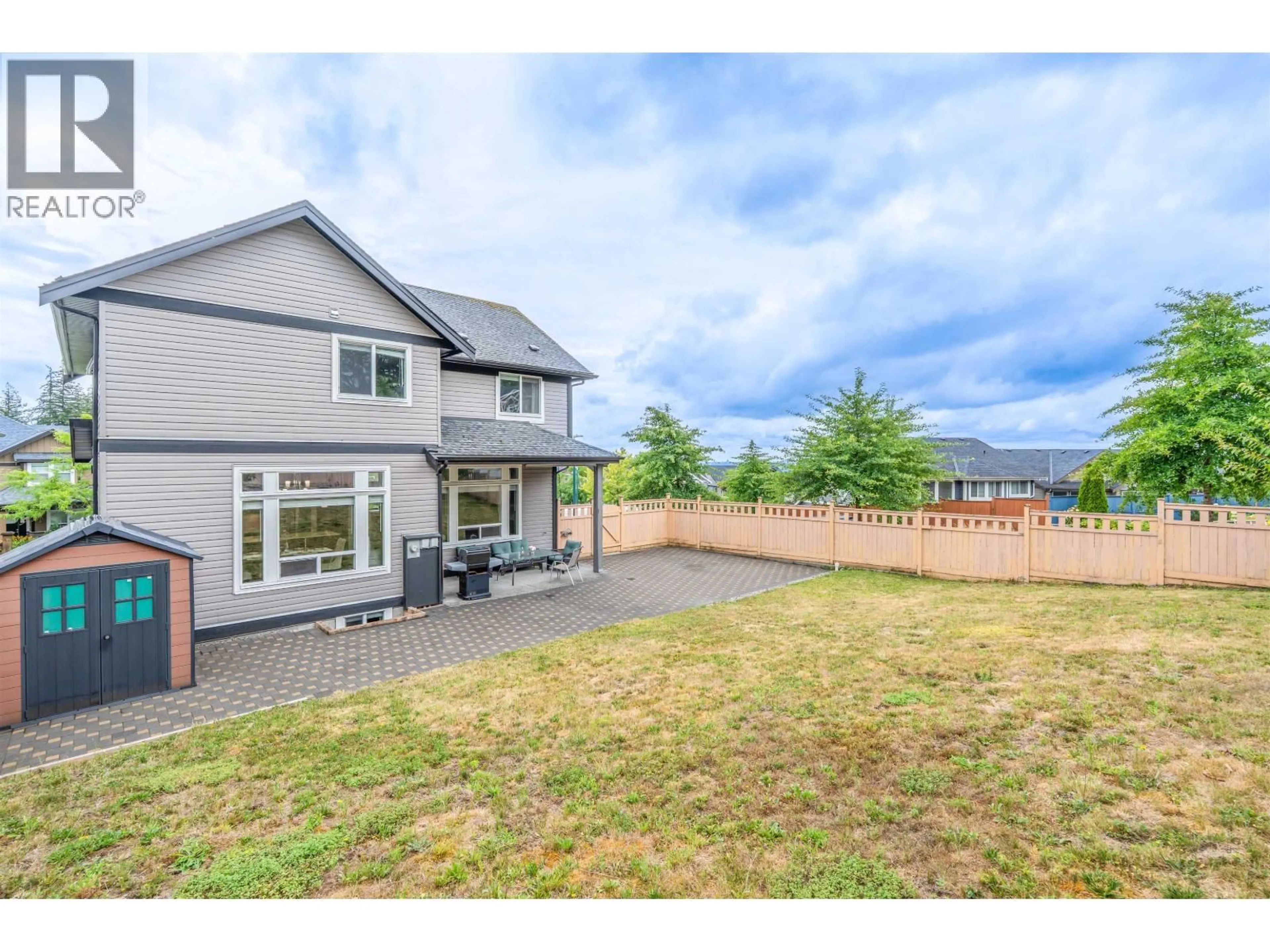 A pic from outside/outdoor area/front of a property/back of a property/a pic from drone, mountain view for 3501 BISHOP PLACE, Coquitlam British Columbia V3E0K2