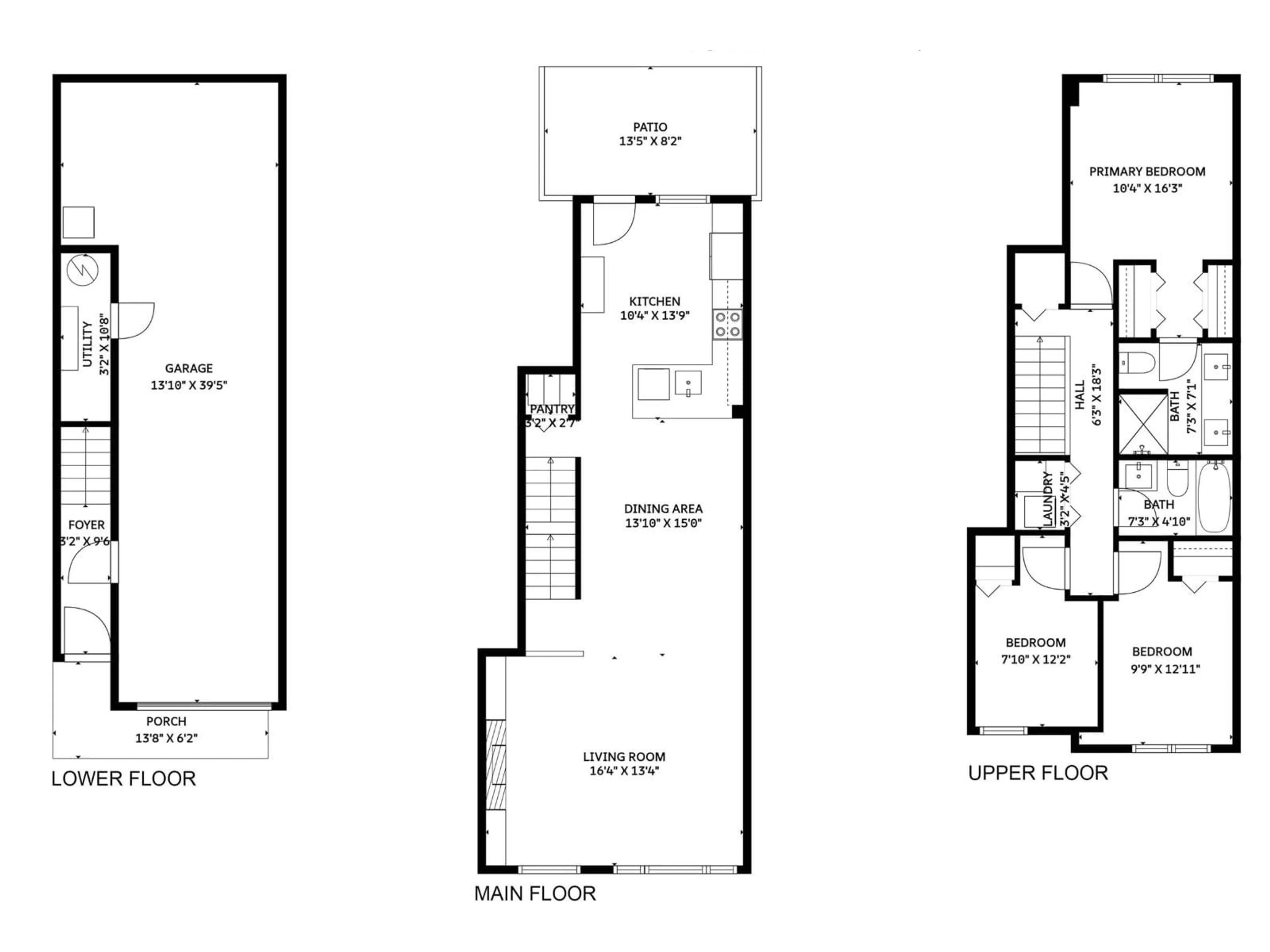 Floor plan for 62 - 15175 62A AVENUE, Surrey British Columbia V3S1X1