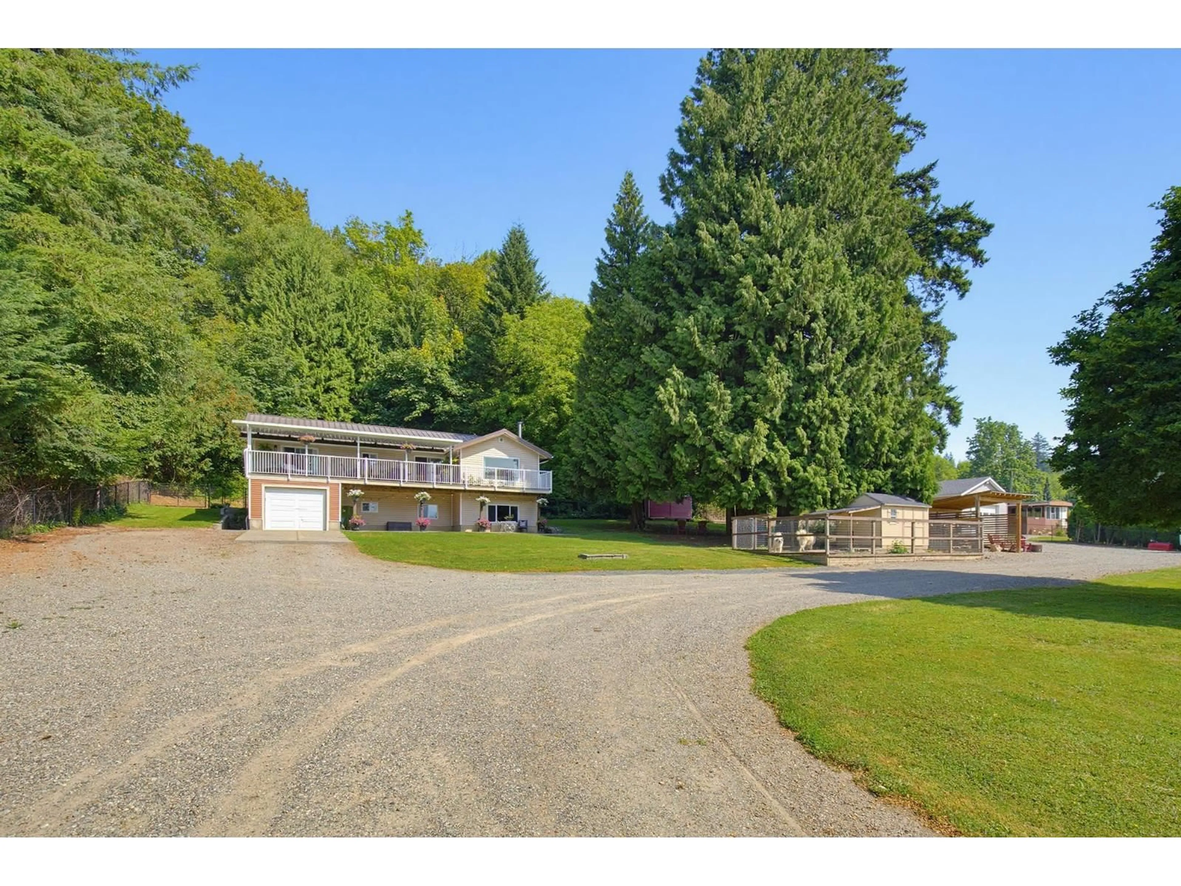 A pic from outside/outdoor area/front of a property/back of a property/a pic from drone, unknown for 42045 HUSBAND ROAD, Mission British Columbia V0M1G0