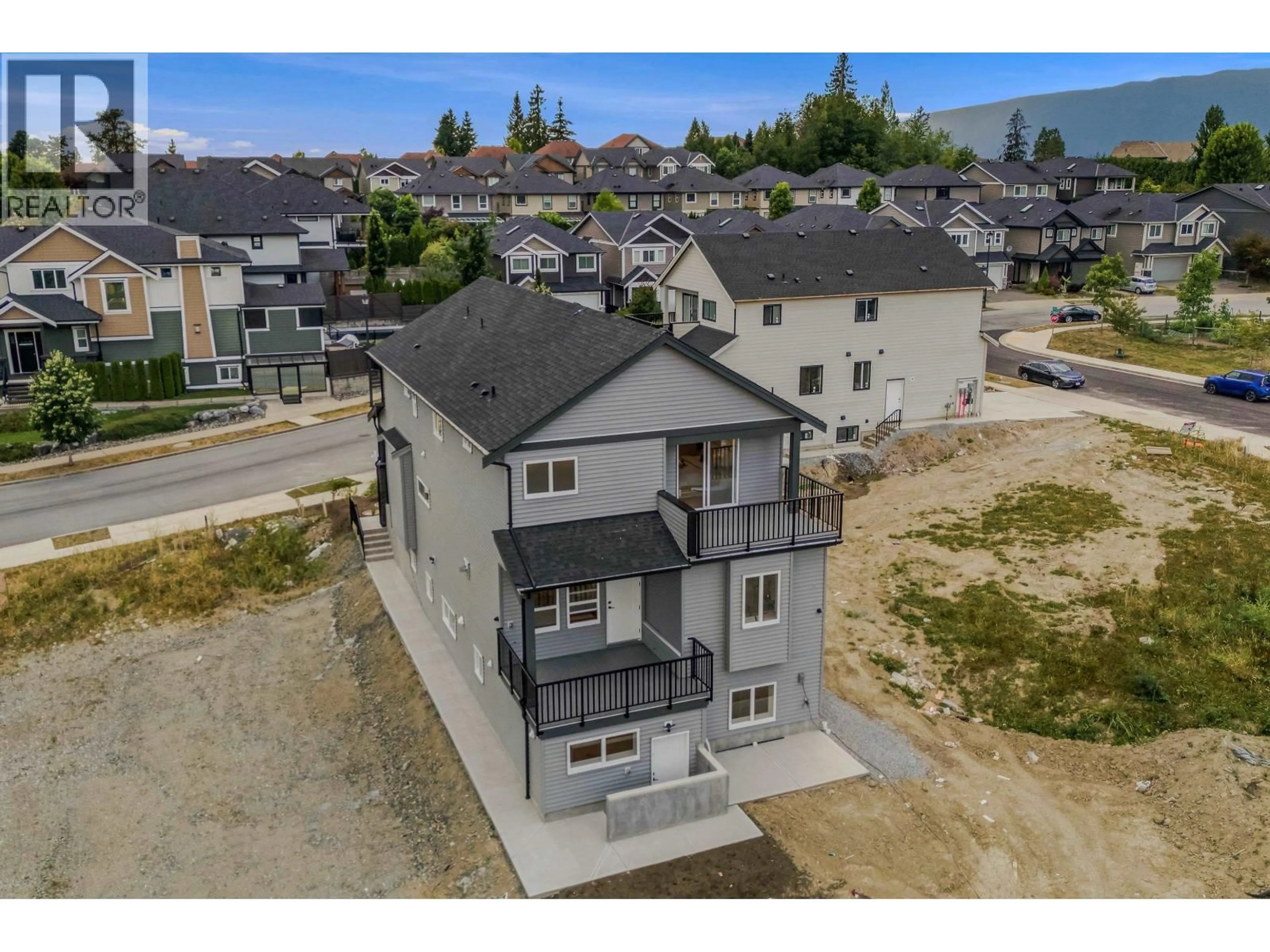 A pic from outside/outdoor area/front of a property/back of a property/a pic from drone, mountain view for 13614 230A STREET, Maple Ridge British Columbia V4R0G4