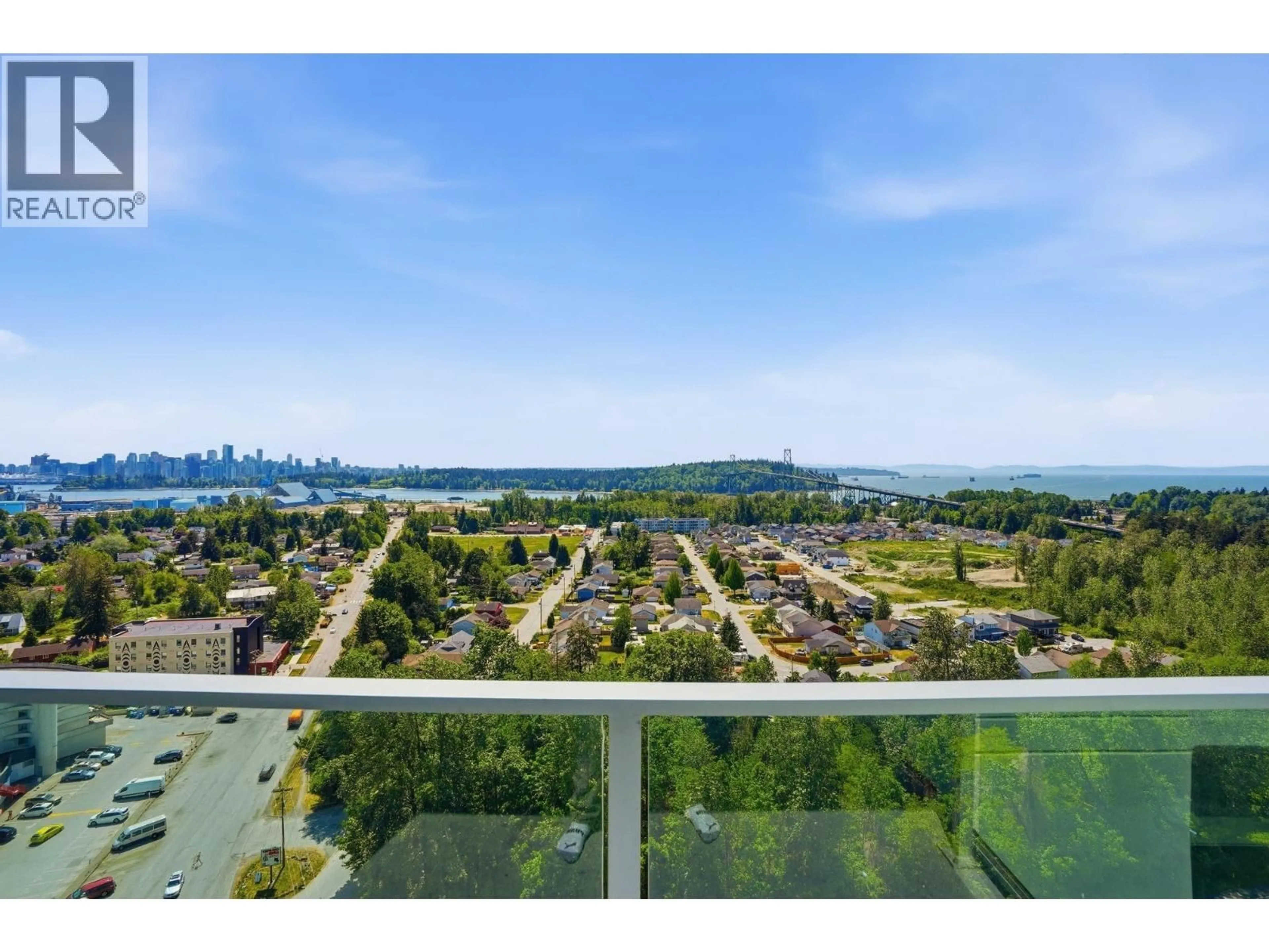A pic from outside/outdoor area/front of a property/back of a property/a pic from drone, city buildings view from balcony for 1904 - 1632 LIONS GATE LANE, North Vancouver British Columbia V7P0E2
