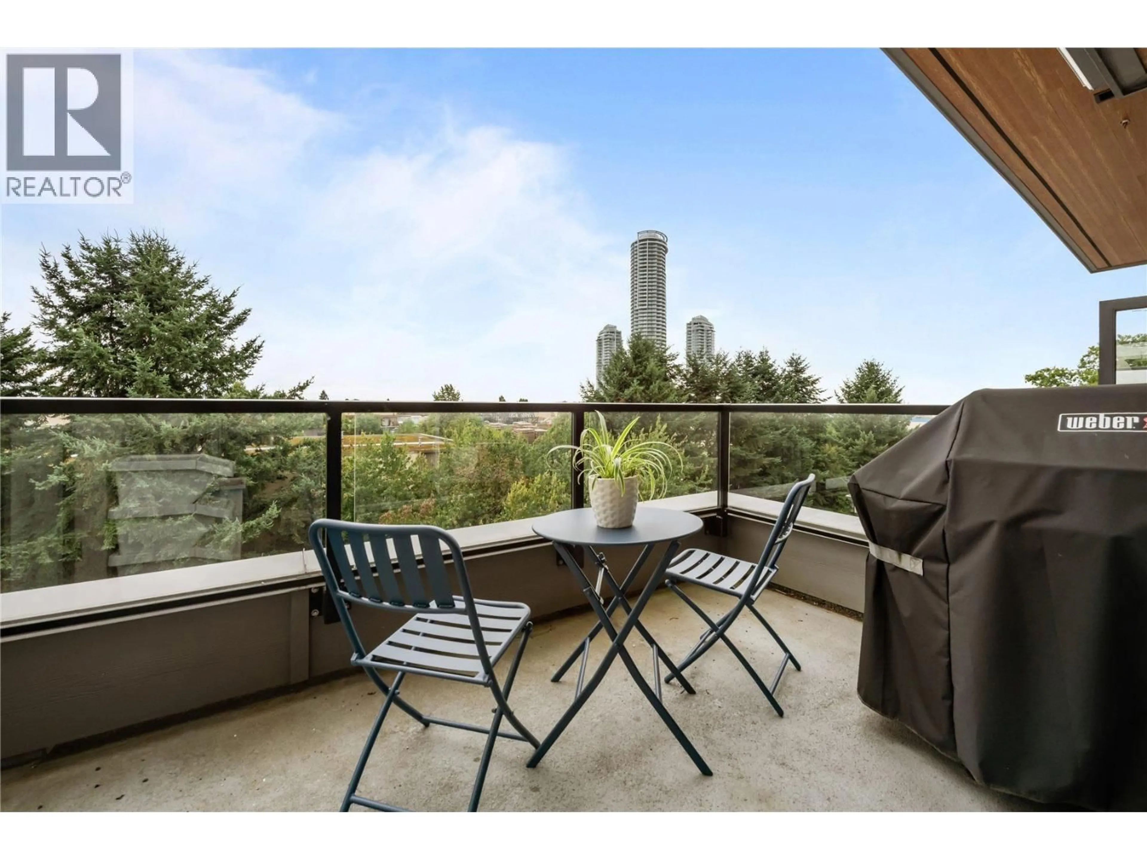 Balcony in the apartment, unknown for 612 - 7588 16TH STREET, Burnaby British Columbia V3N0H8