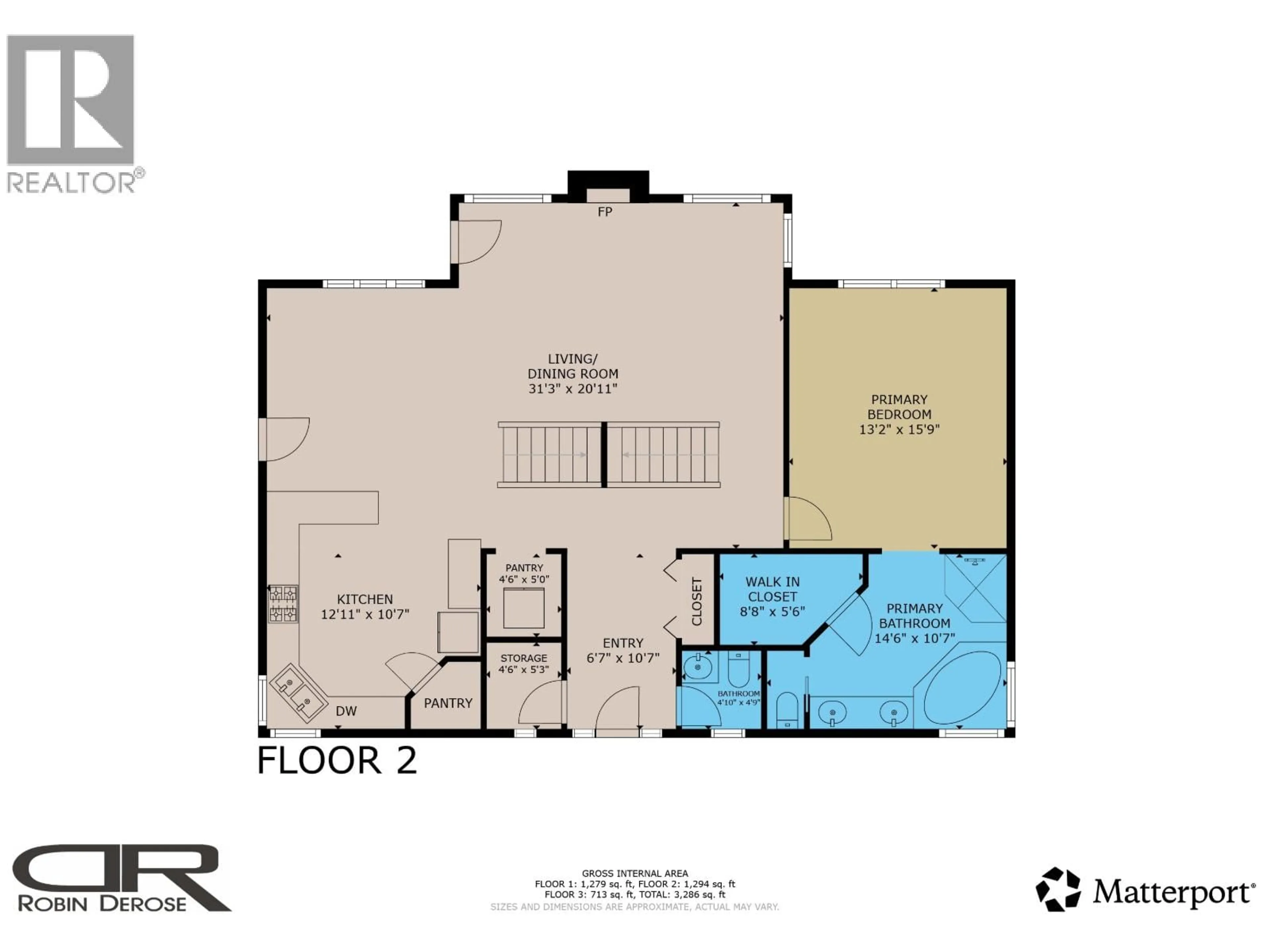 Floor plan for 13395 WRIGHT ROAD, Charlie Lake British Columbia V1J8G9