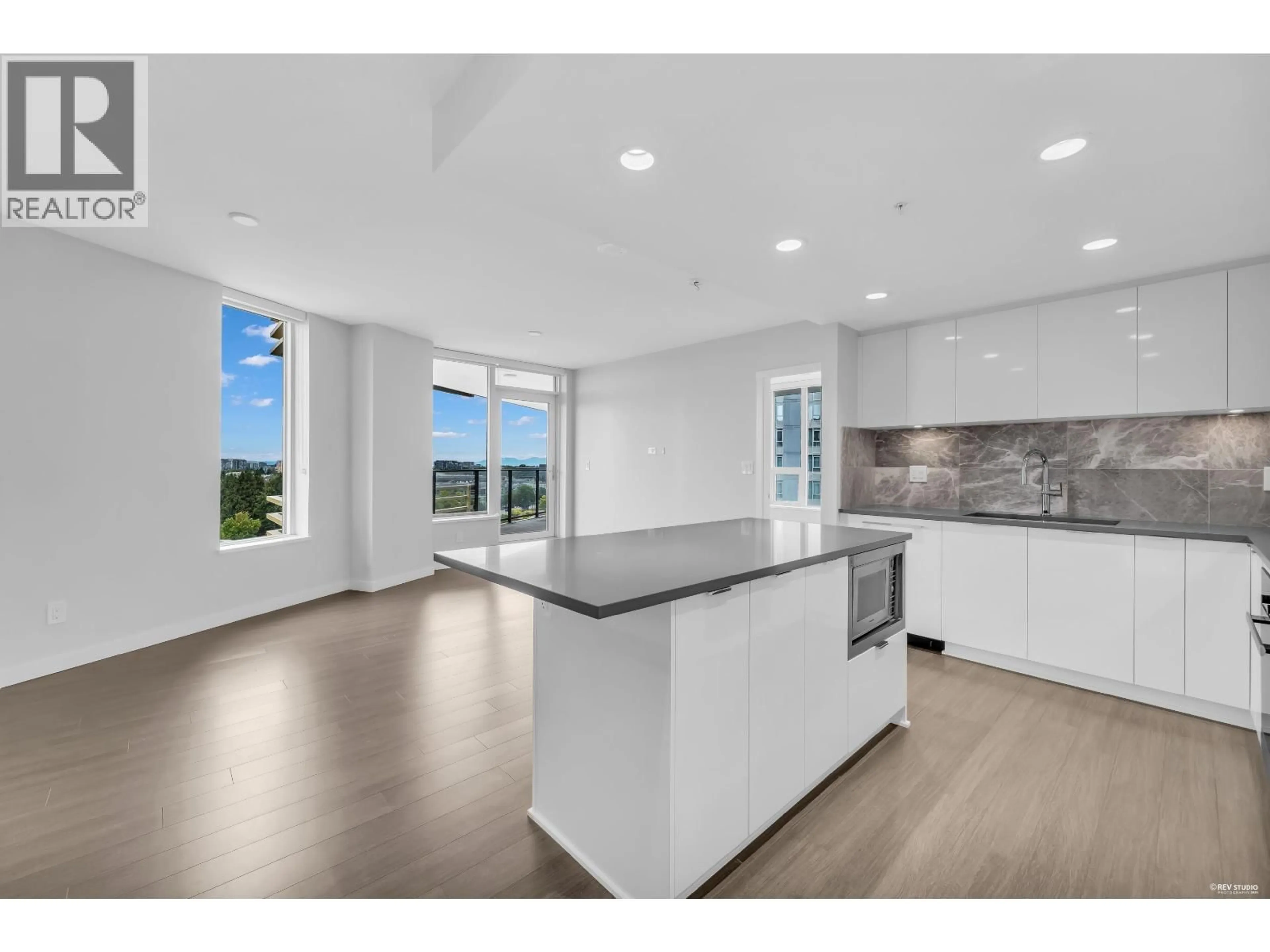 Open concept kitchen, unknown for 1107 - 3699 SEXSMITH ROAD, Richmond British Columbia V6X0W4