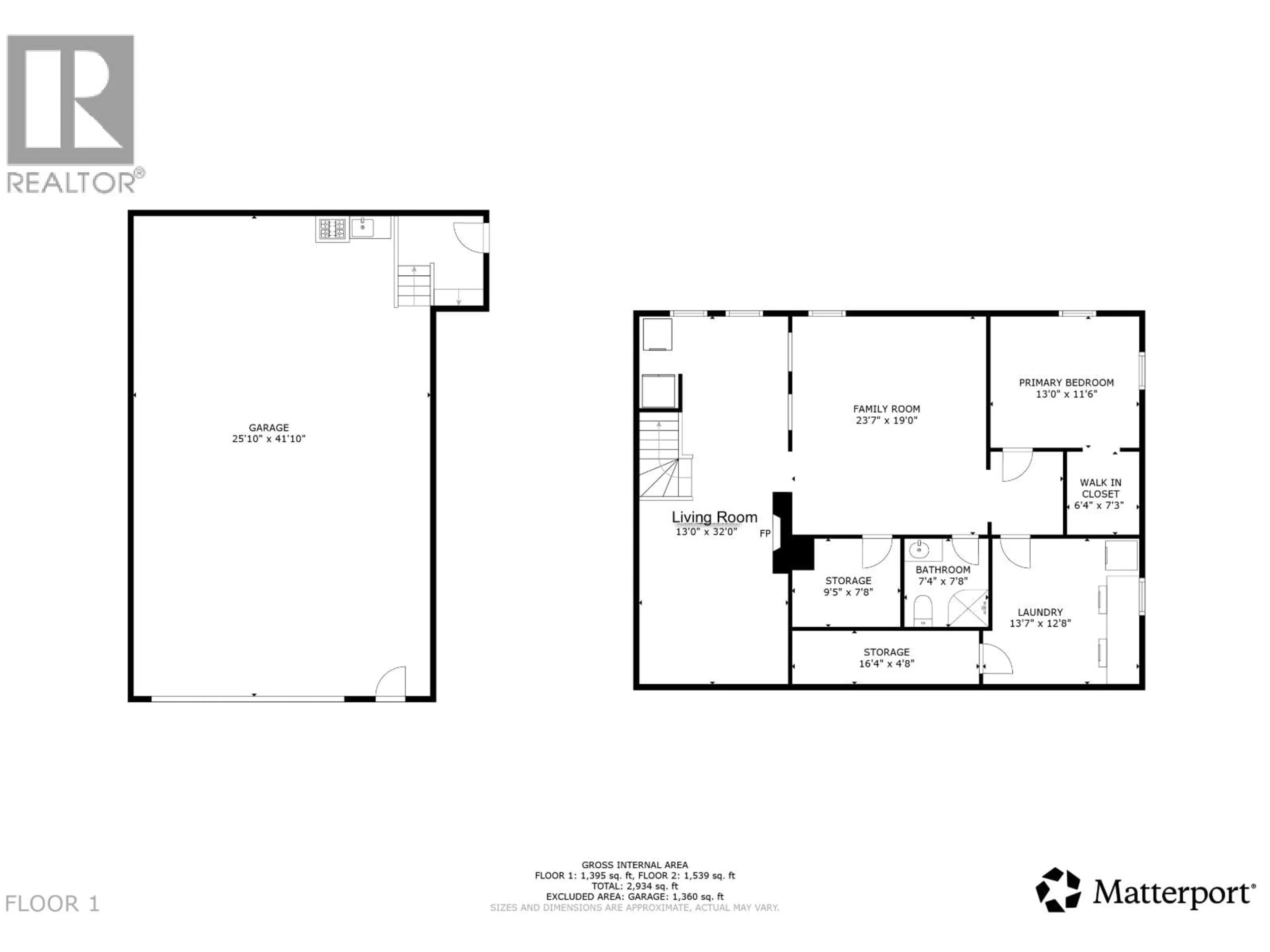 Floor plan for 10403 94 STREET, Fort St. John British Columbia V1J3L7
