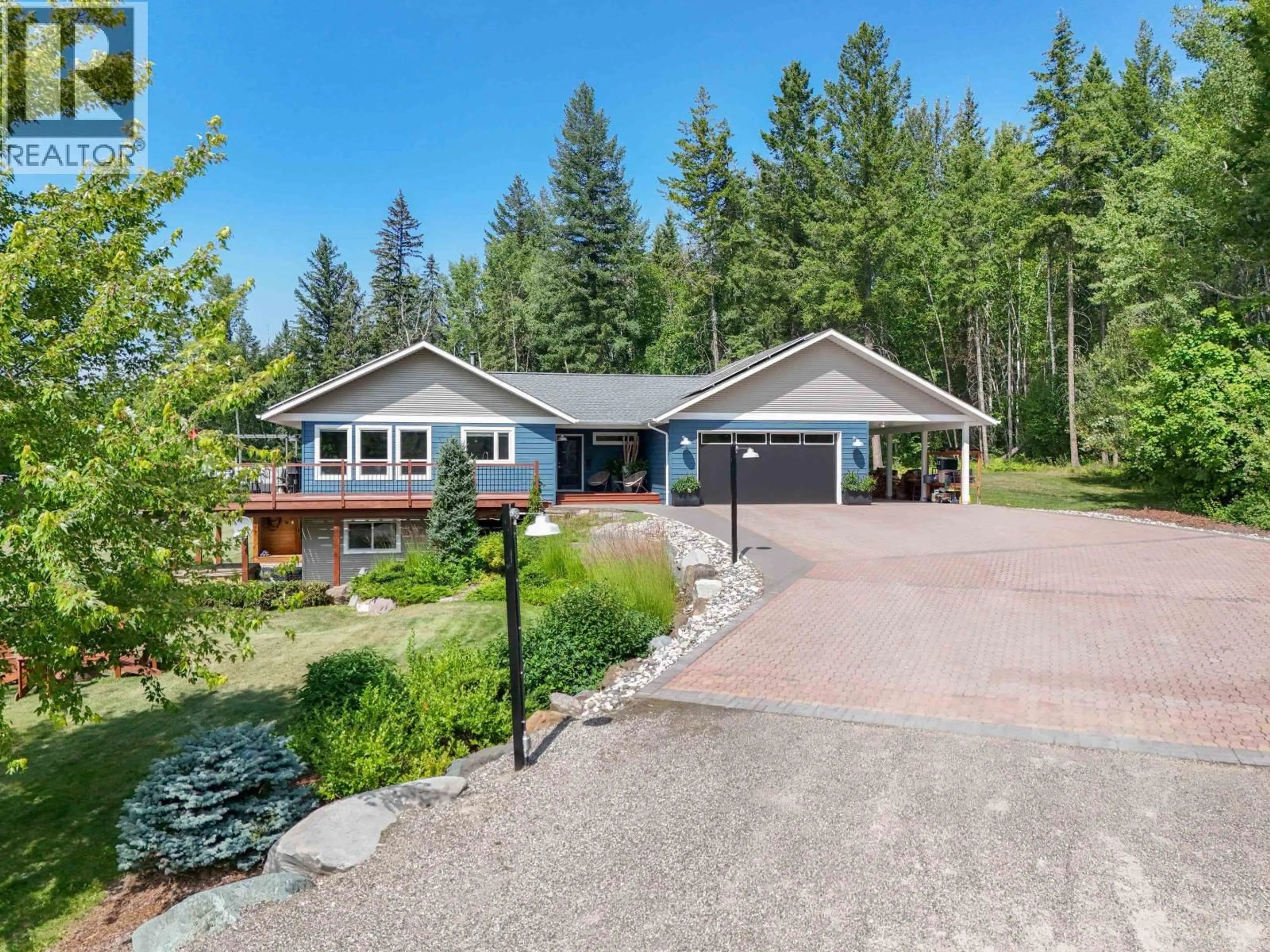 A pic from outside/outdoor area/front of a property/back of a property/a pic from drone, unknown for 2060 HENDRY ROAD, Quesnel British Columbia V2J5G9