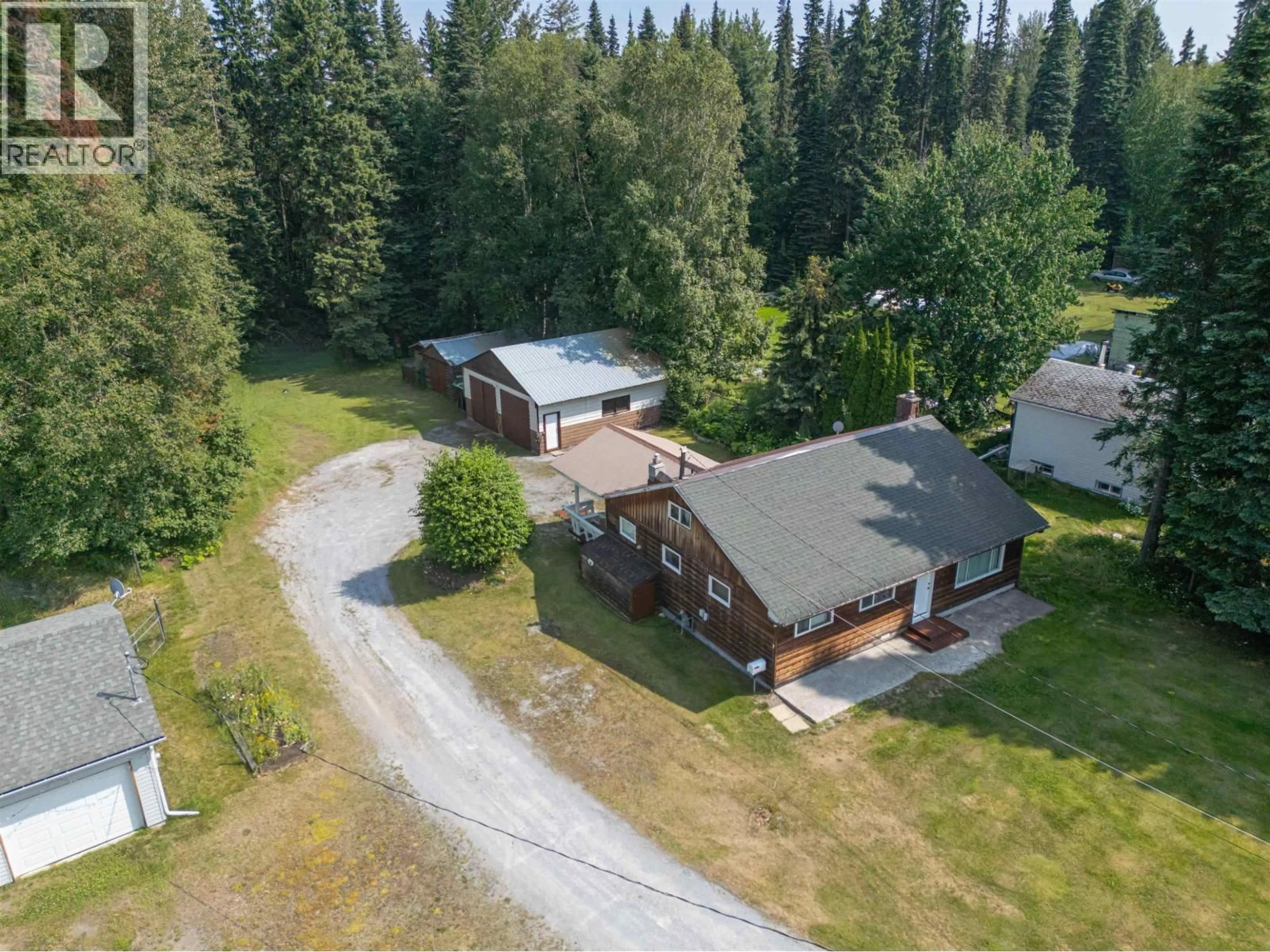 A pic from outside/outdoor area/front of a property/back of a property/a pic from drone, unknown for 6370 KELLY ROAD, Prince George British Columbia V2K2G6