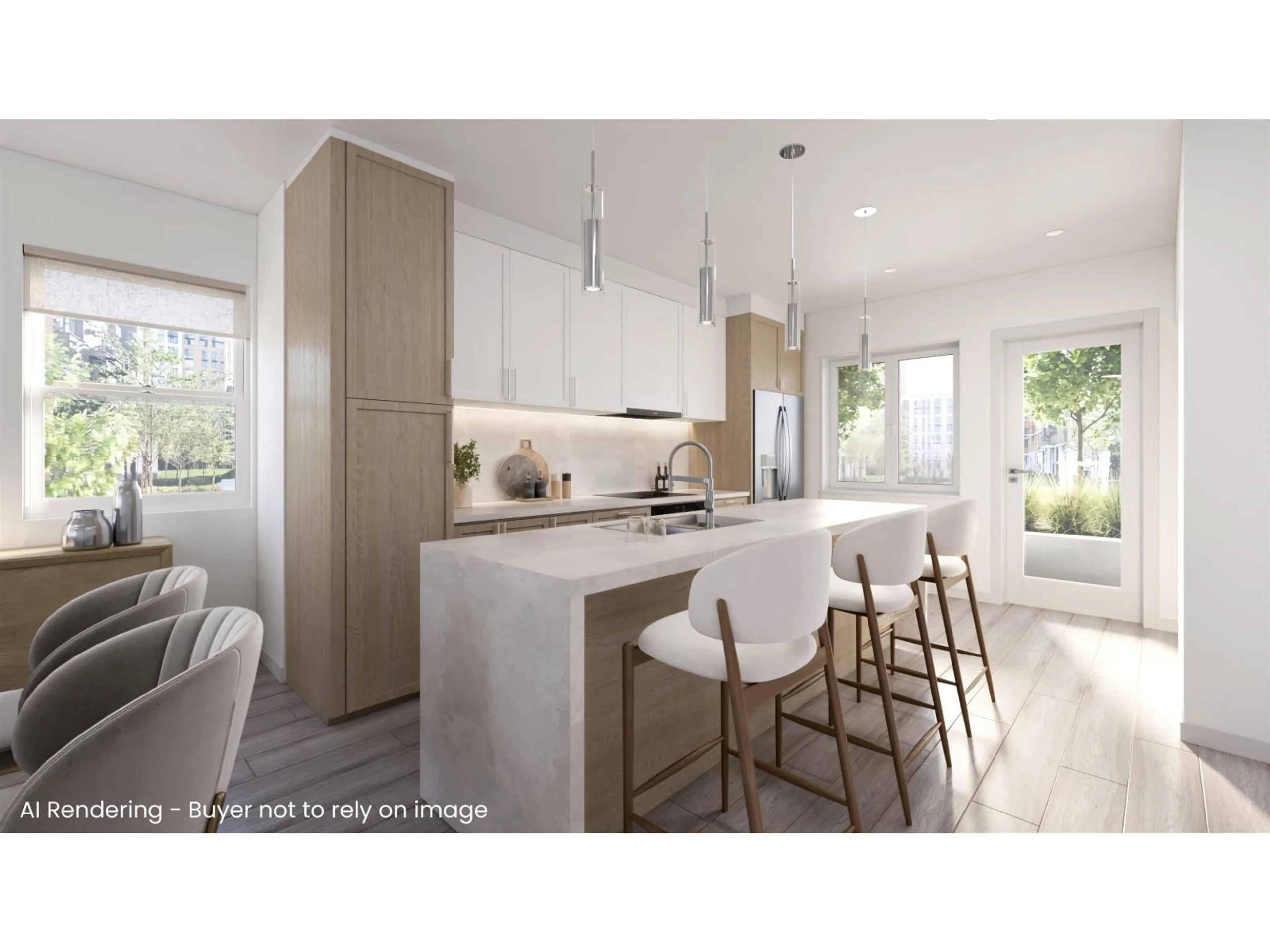 Open concept kitchen, unknown for A104 - 6644 203 STREET, Langley British Columbia V2Y1P3