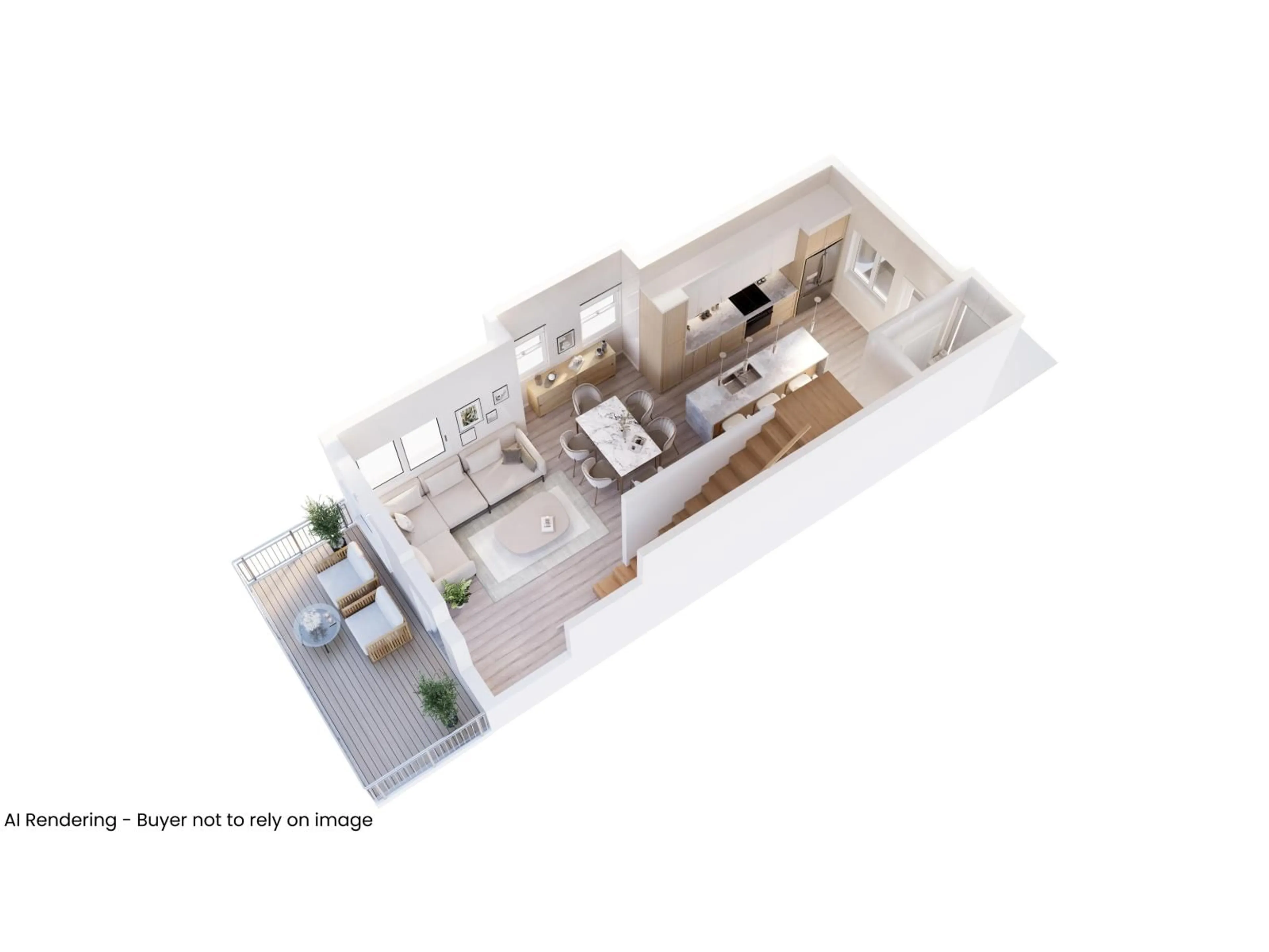 Floor plan for A100 - 6644 203 STREET, Langley British Columbia V2Y1P3