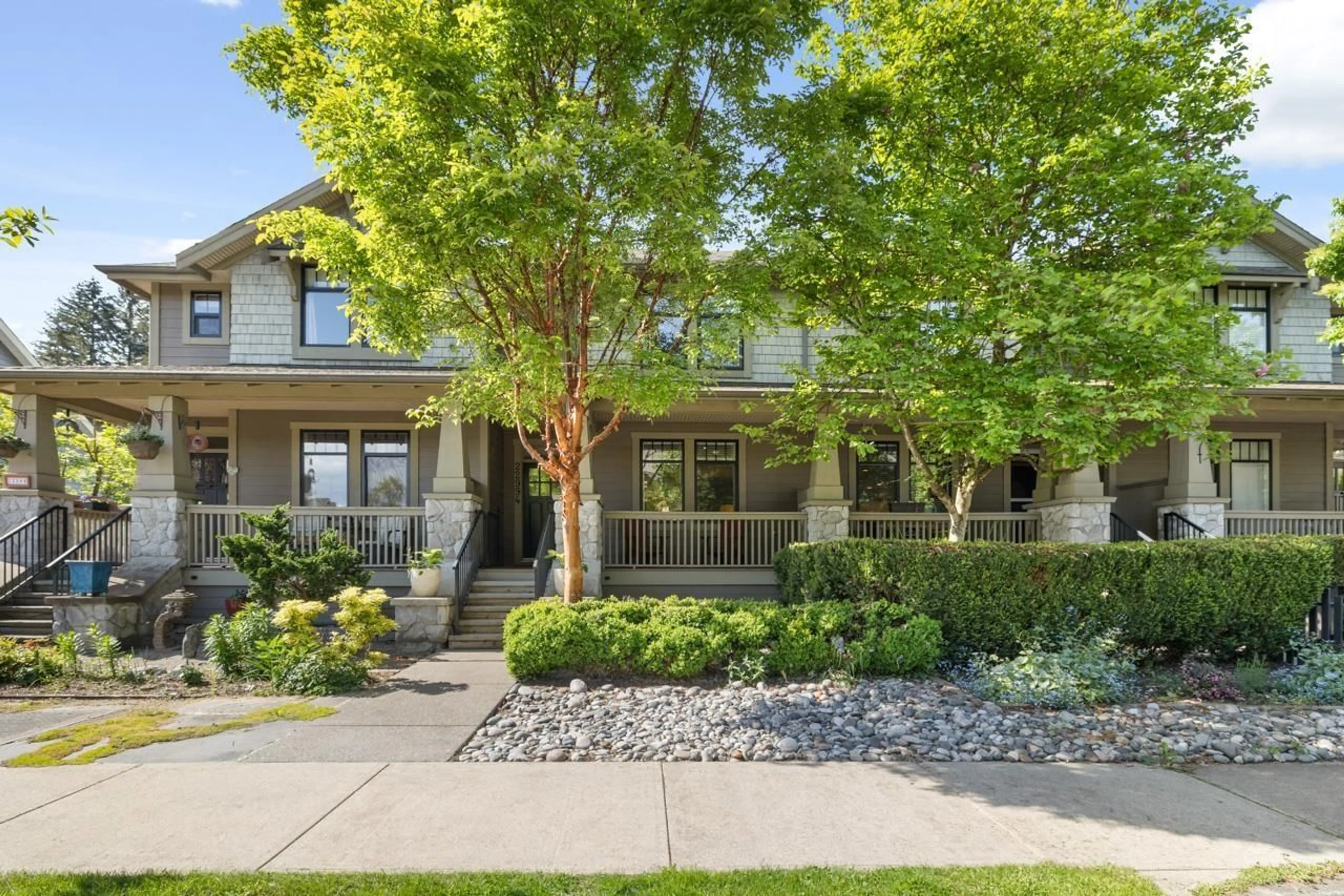 Home with brick exterior material, street for 22994 BILLY BROWN ROAD, Langley British Columbia V1M4G2