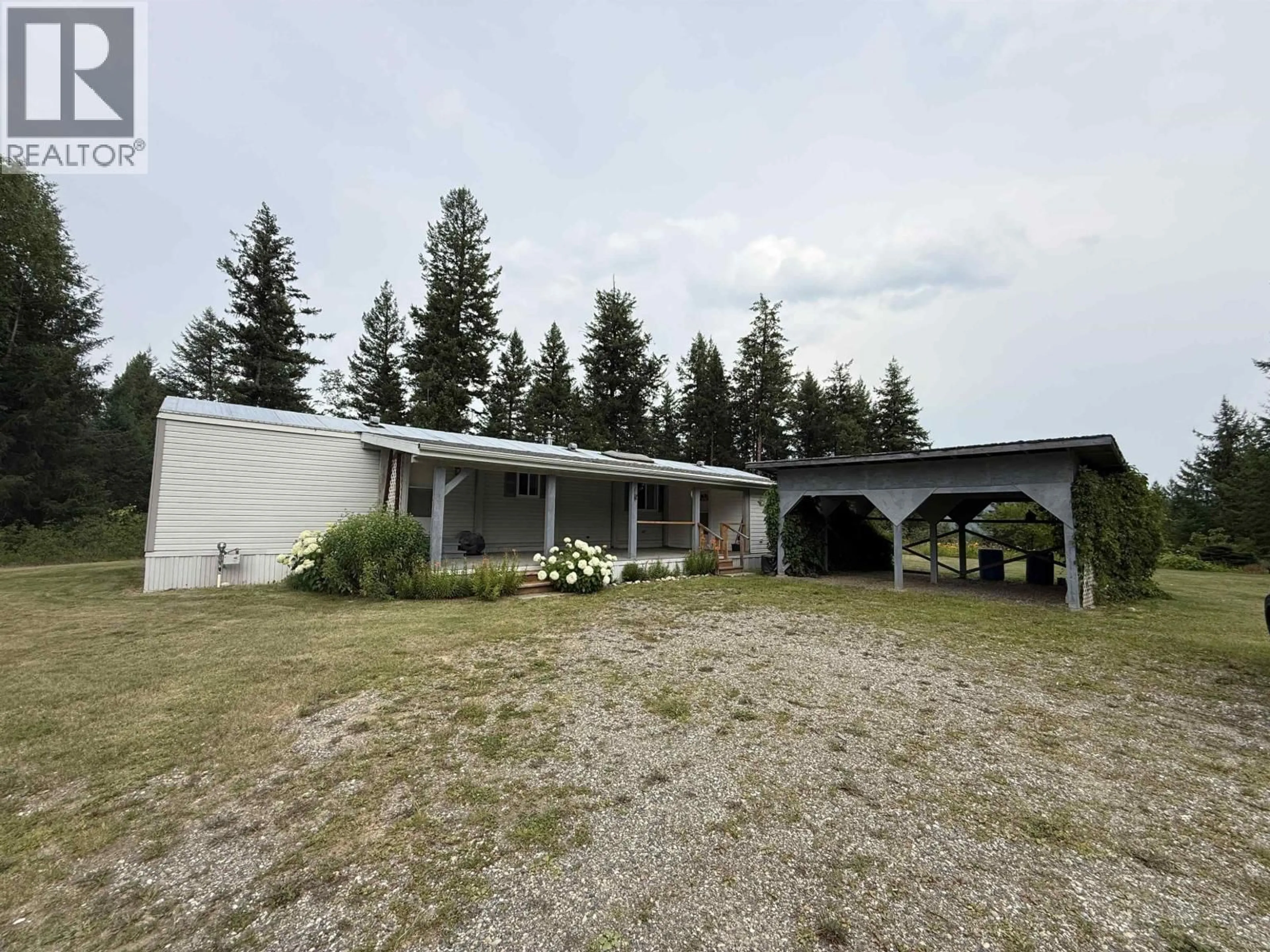 A pic from outside/outdoor area/front of a property/back of a property/a pic from drone, building for 1931 ALMA ROAD, Quesnel British Columbia V2J6J3