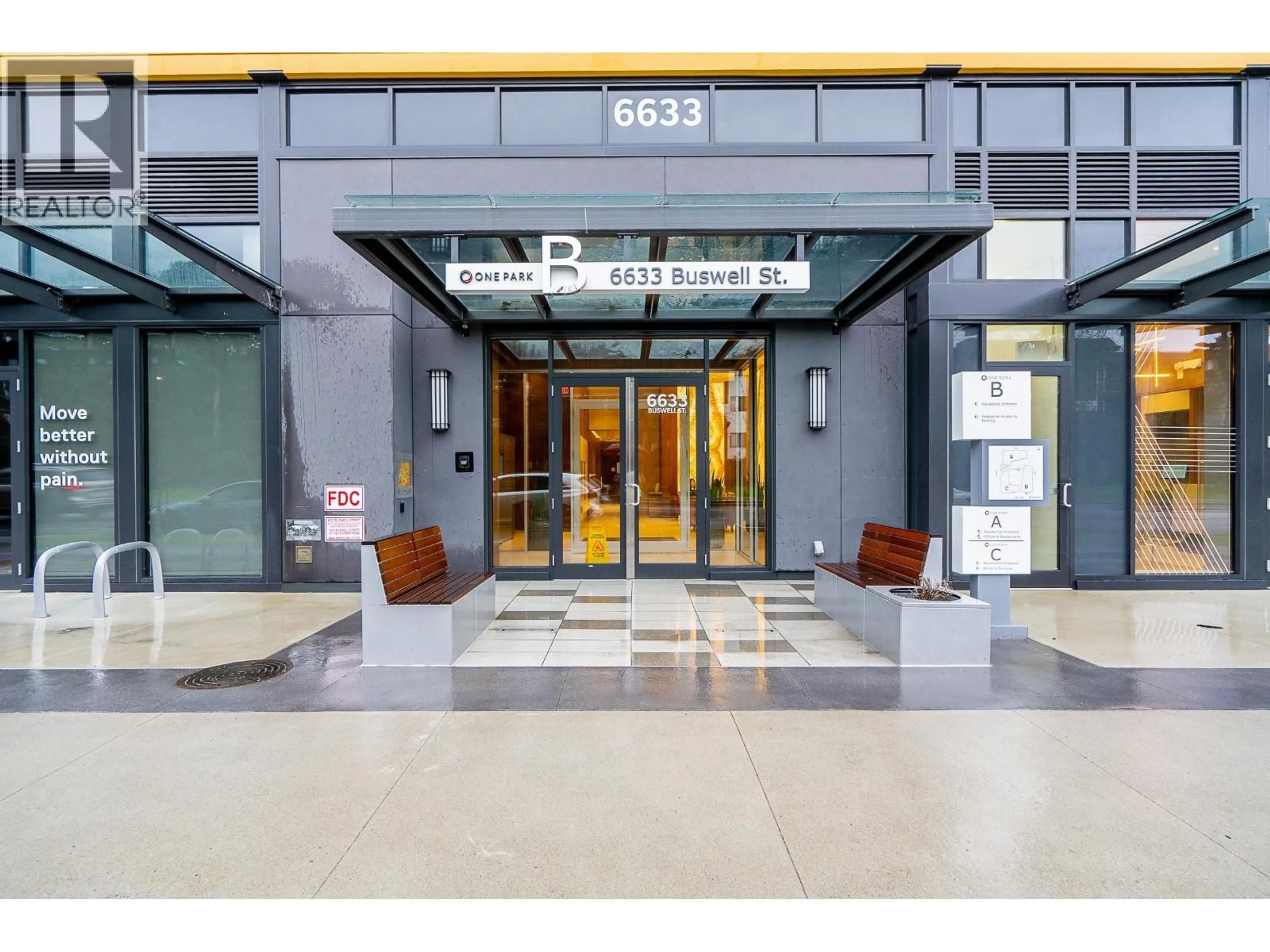 Lobby for 403 - 6633 BUSWELL STREET, Richmond British Columbia V6Y2G9