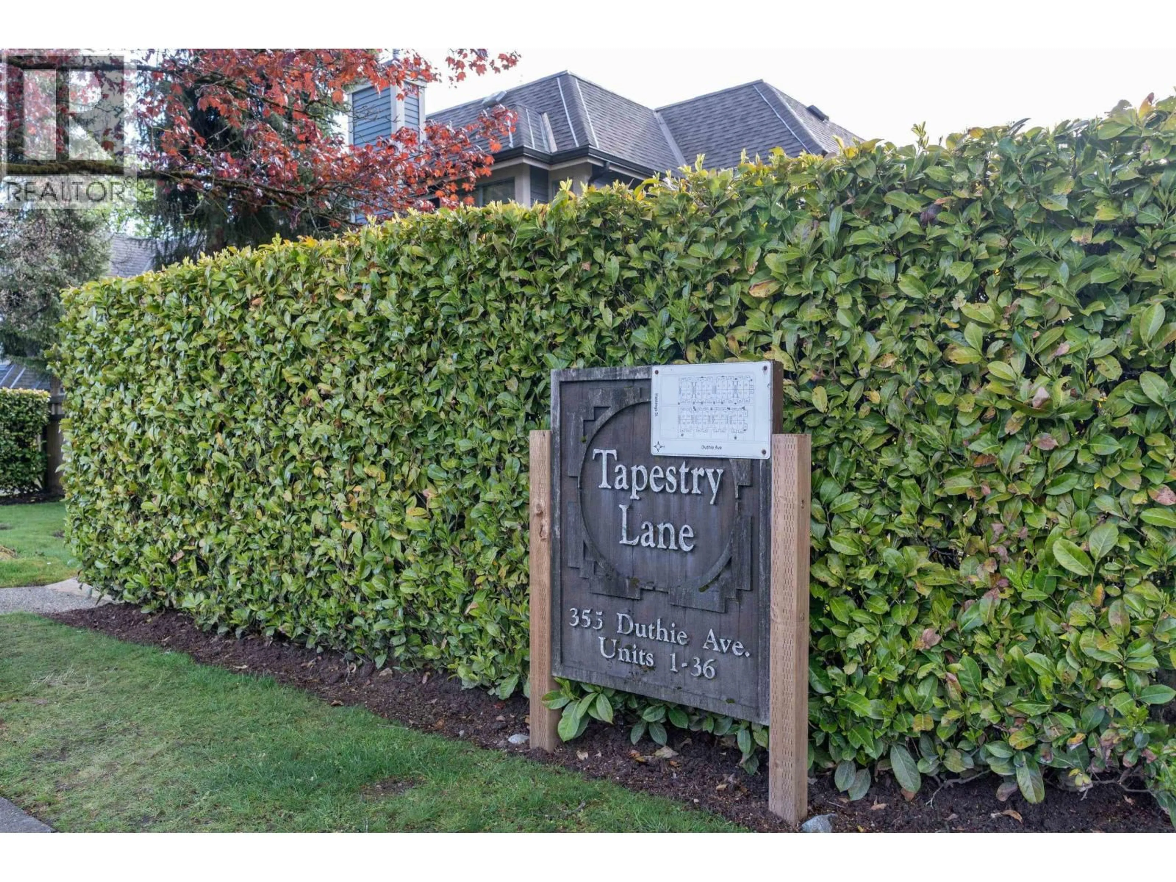 A pic from outside/outdoor area/front of a property/back of a property/a pic from drone, street for 32 - 355 DUTHIE AVENUE, Burnaby British Columbia V5A2P3