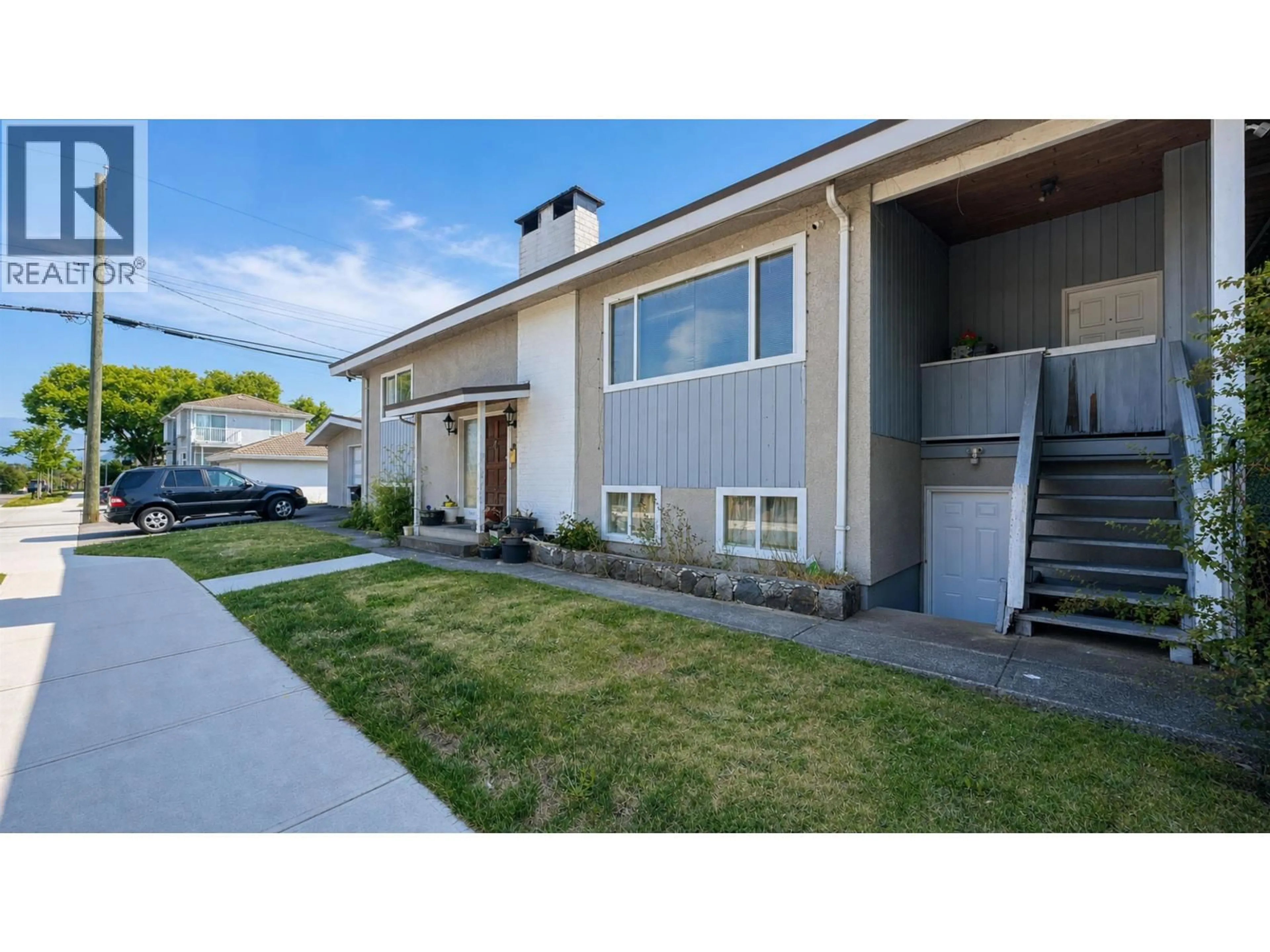 Home with vinyl exterior material, street for 750 BETA AVENUE, Burnaby British Columbia V5C5M5