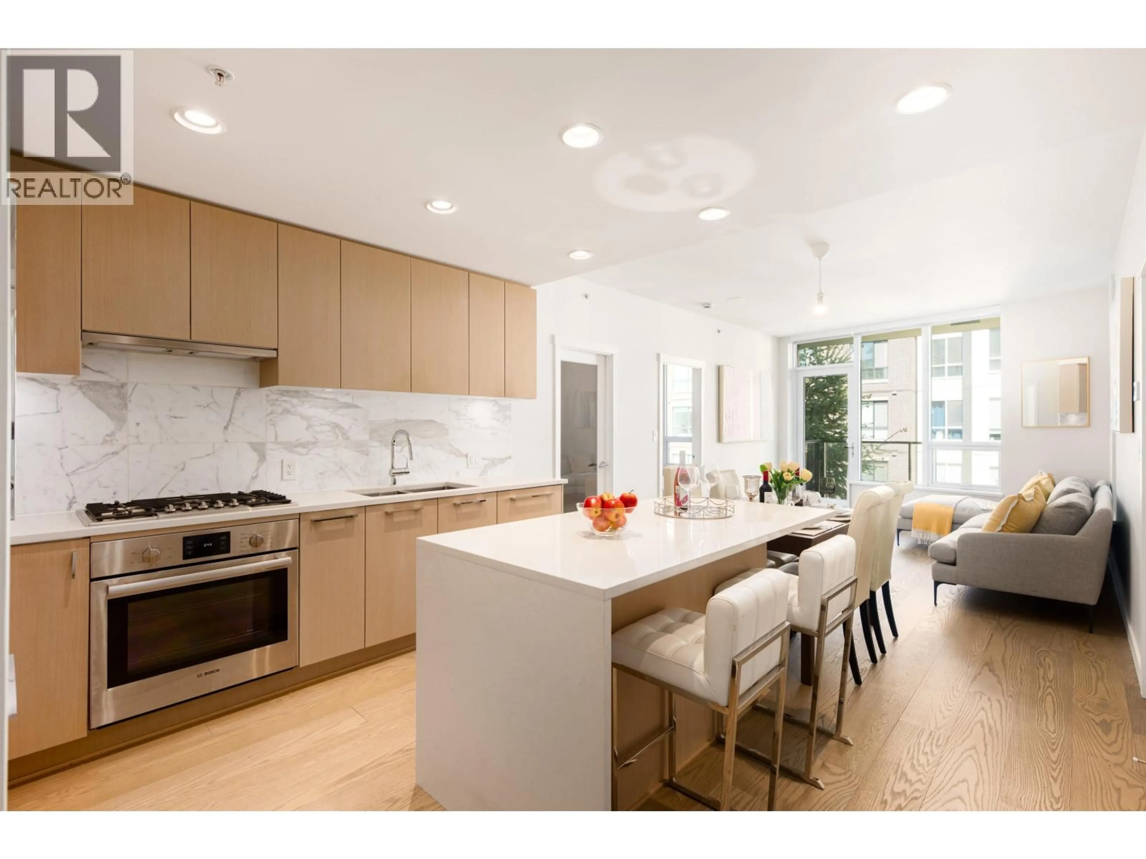 Open concept kitchen, unknown for 523 - 3563 ROSS DRIVE, Vancouver British Columbia V6S0L3