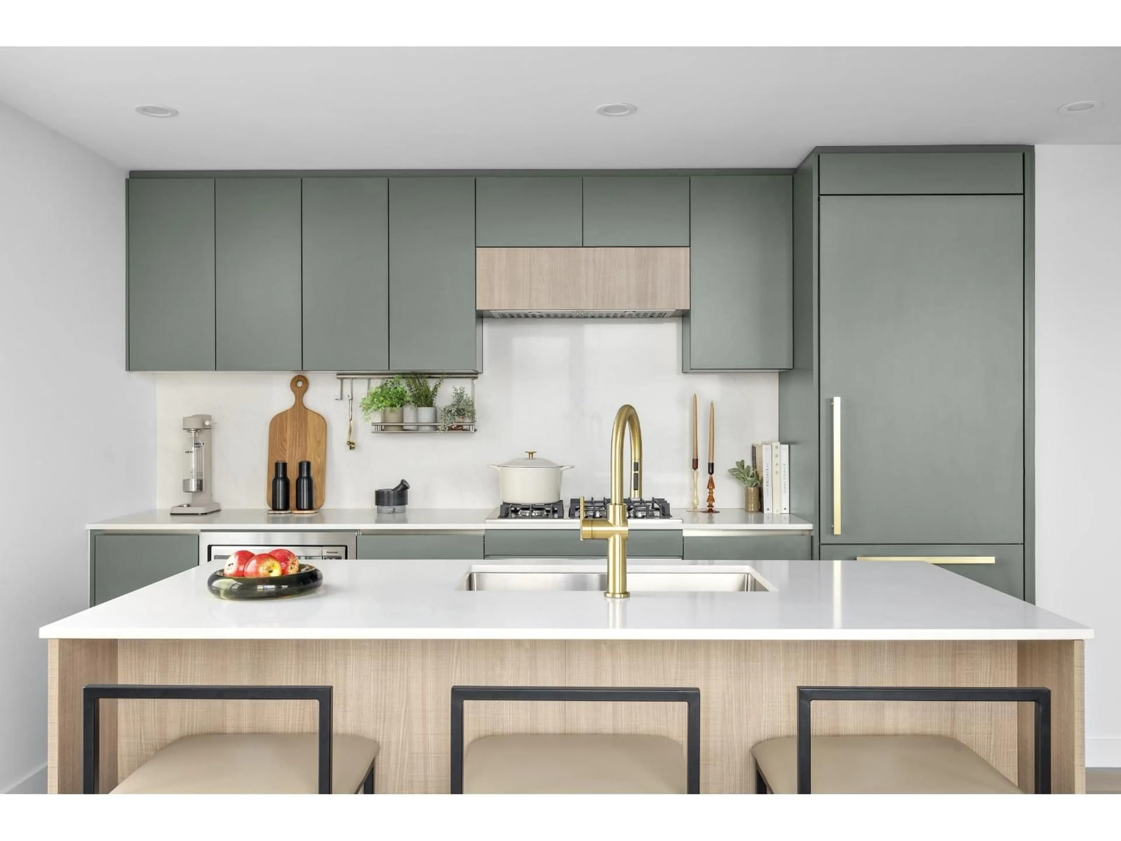 Contemporary kitchen, unknown for 2308 - 13573 98A AVENUE, Surrey British Columbia V3T0X1