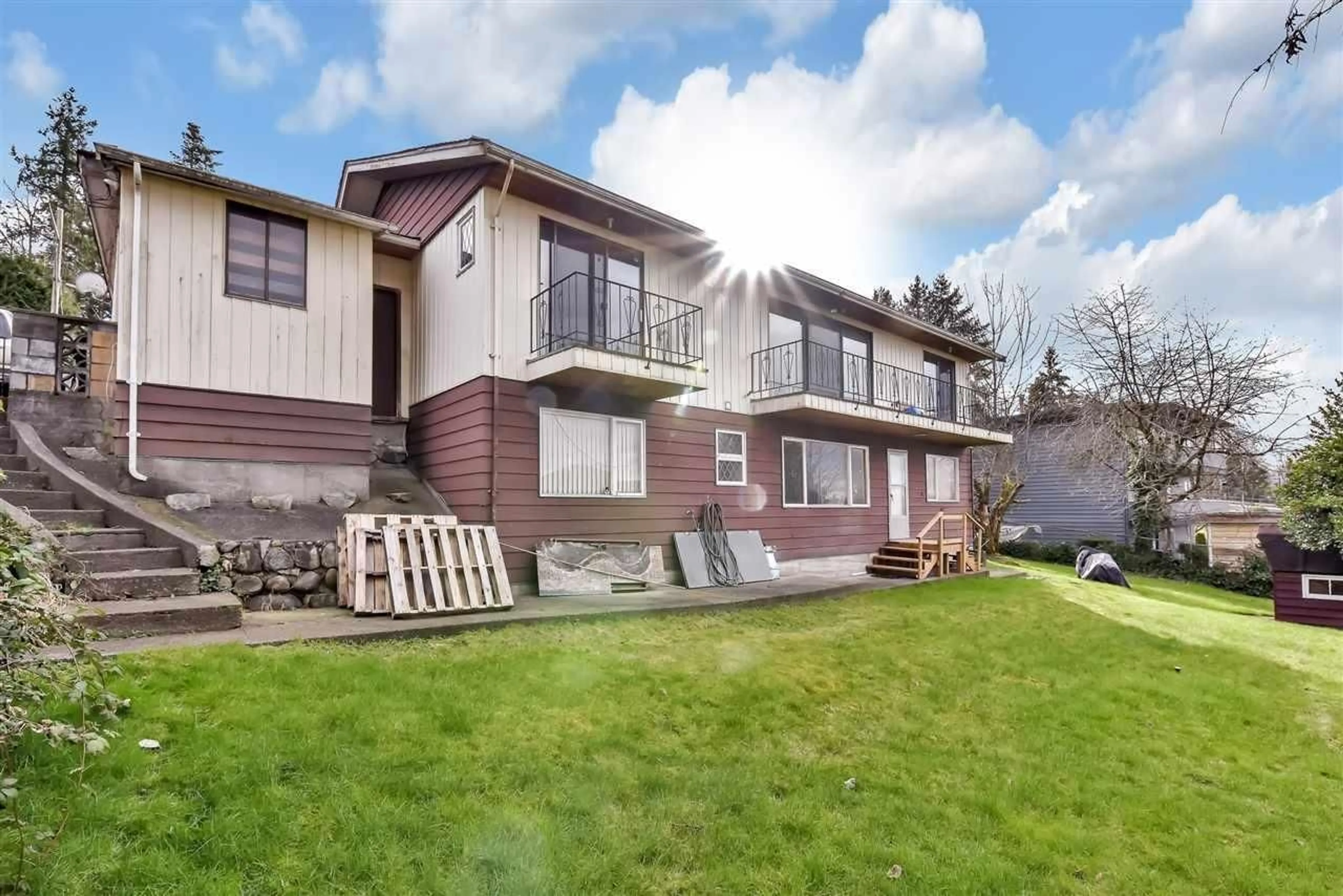 Home with vinyl exterior material, street for 12031 101 AVENUE, Surrey British Columbia V3V2Z2