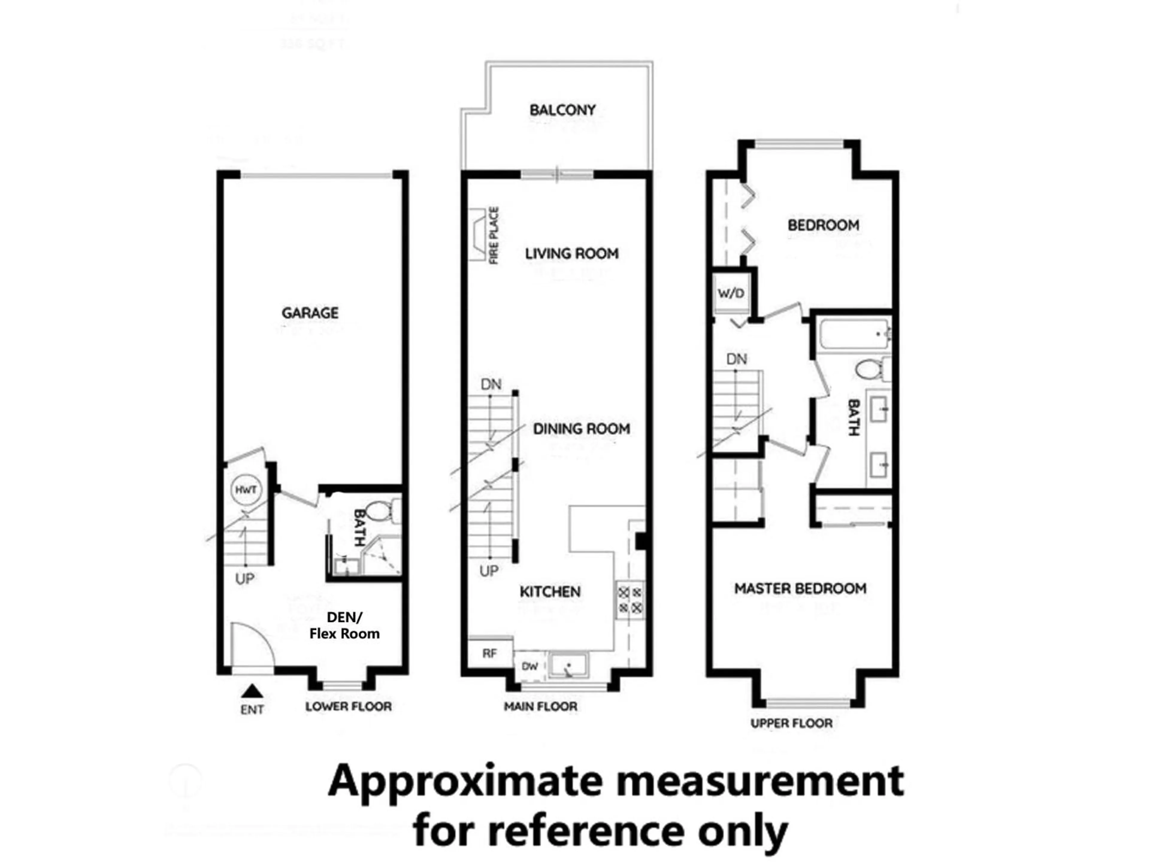 Floor plan for 61 - 19477 72A AVENUE, Surrey British Columbia V4N6M2