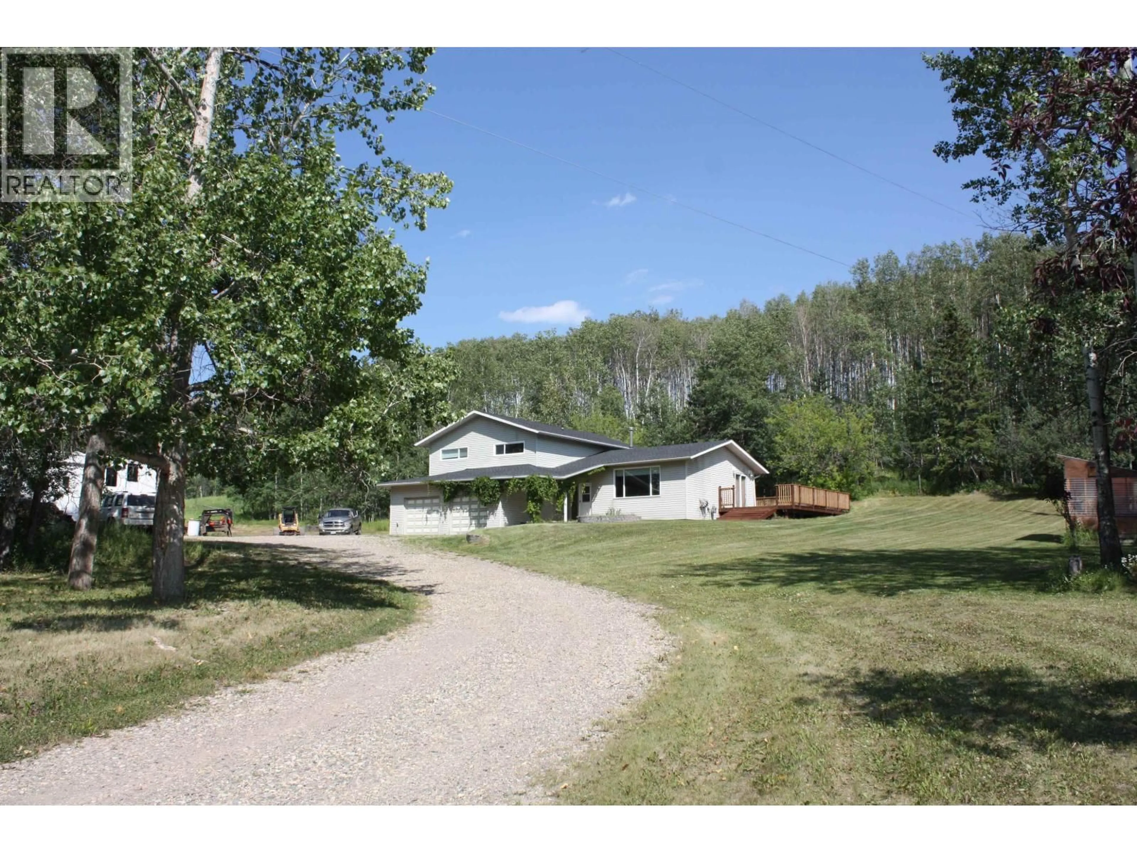 A pic from outside/outdoor area/front of a property/back of a property/a pic from drone, mountain view for 13091 277 ROAD, Charlie Lake British Columbia V0C1H0