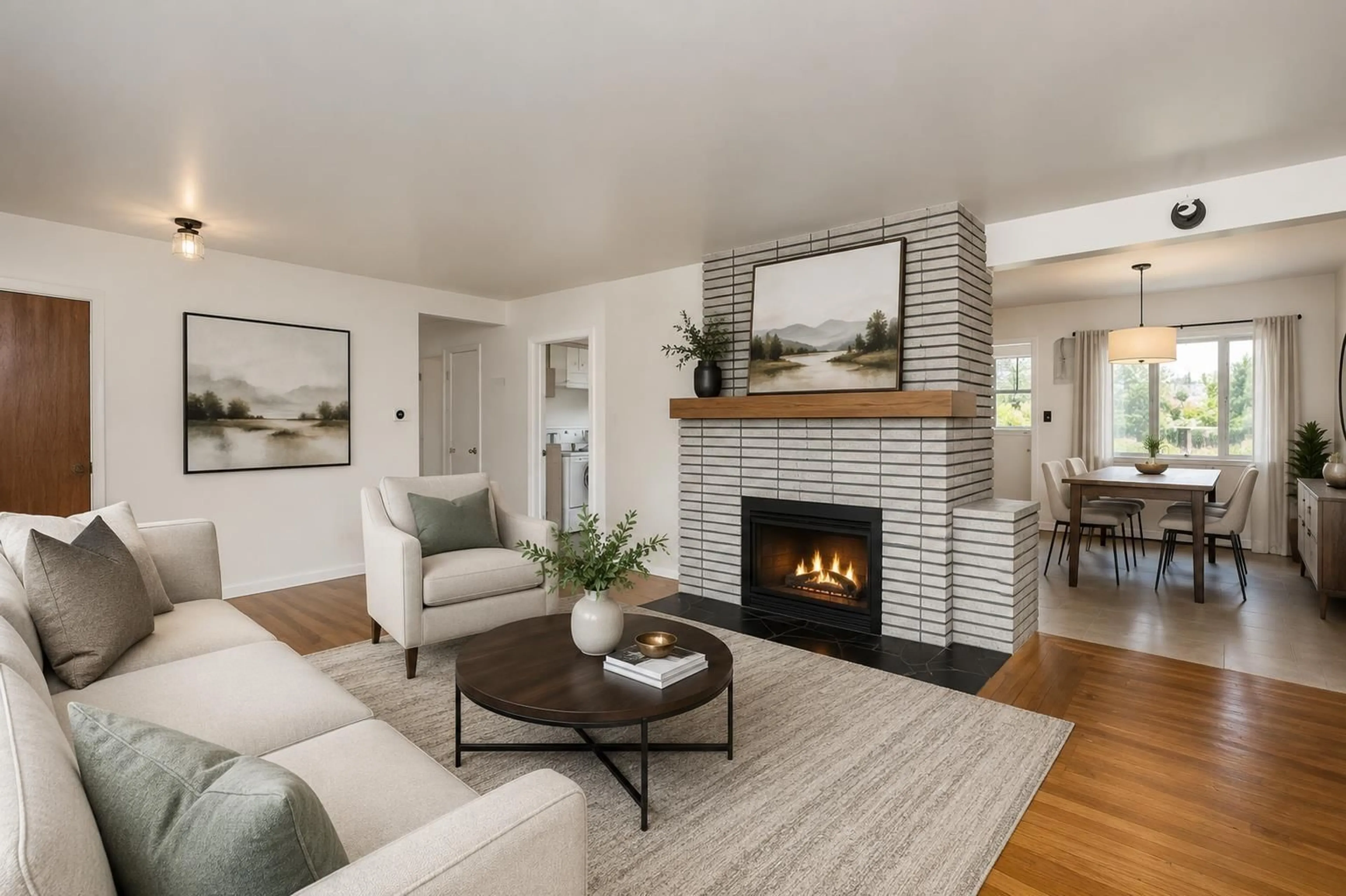 Living room with furniture, unknown for 8736 154 STREET, Surrey British Columbia V3S3N6