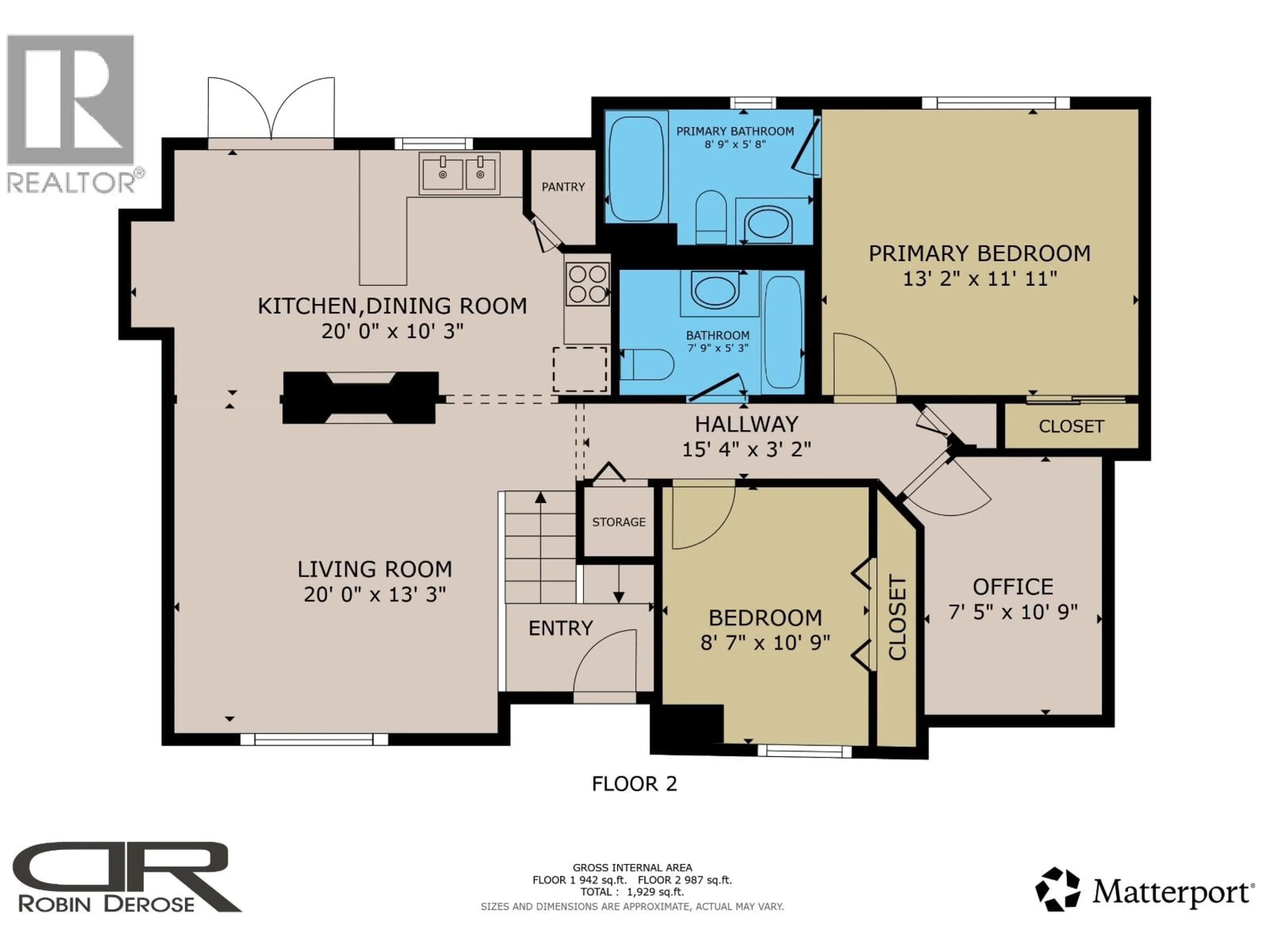Floor plan for 8931 115 AVENUE, Fort St. John British Columbia V1J6J3