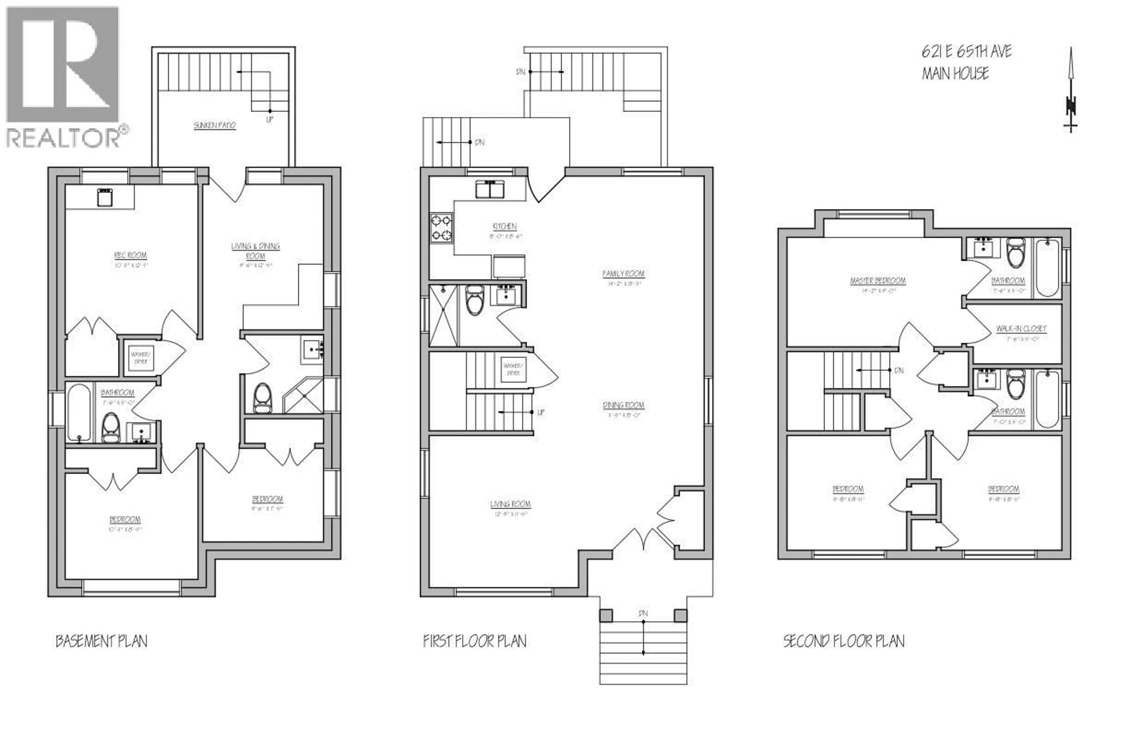 Floor plan for 621 65TH AVENUE, Vancouver British Columbia V5X2P7