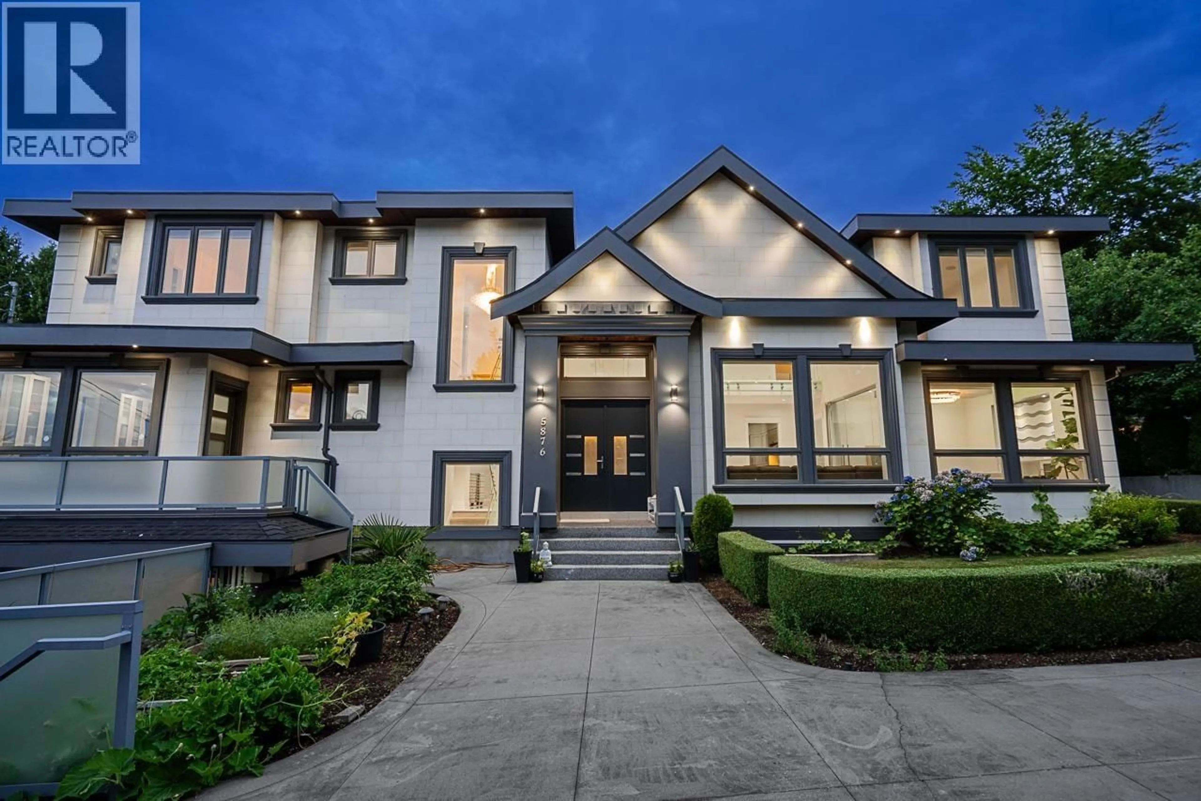 Home with brick exterior material, street for 5876 BUCKINGHAM AVENUE, Burnaby British Columbia V5E2A3
