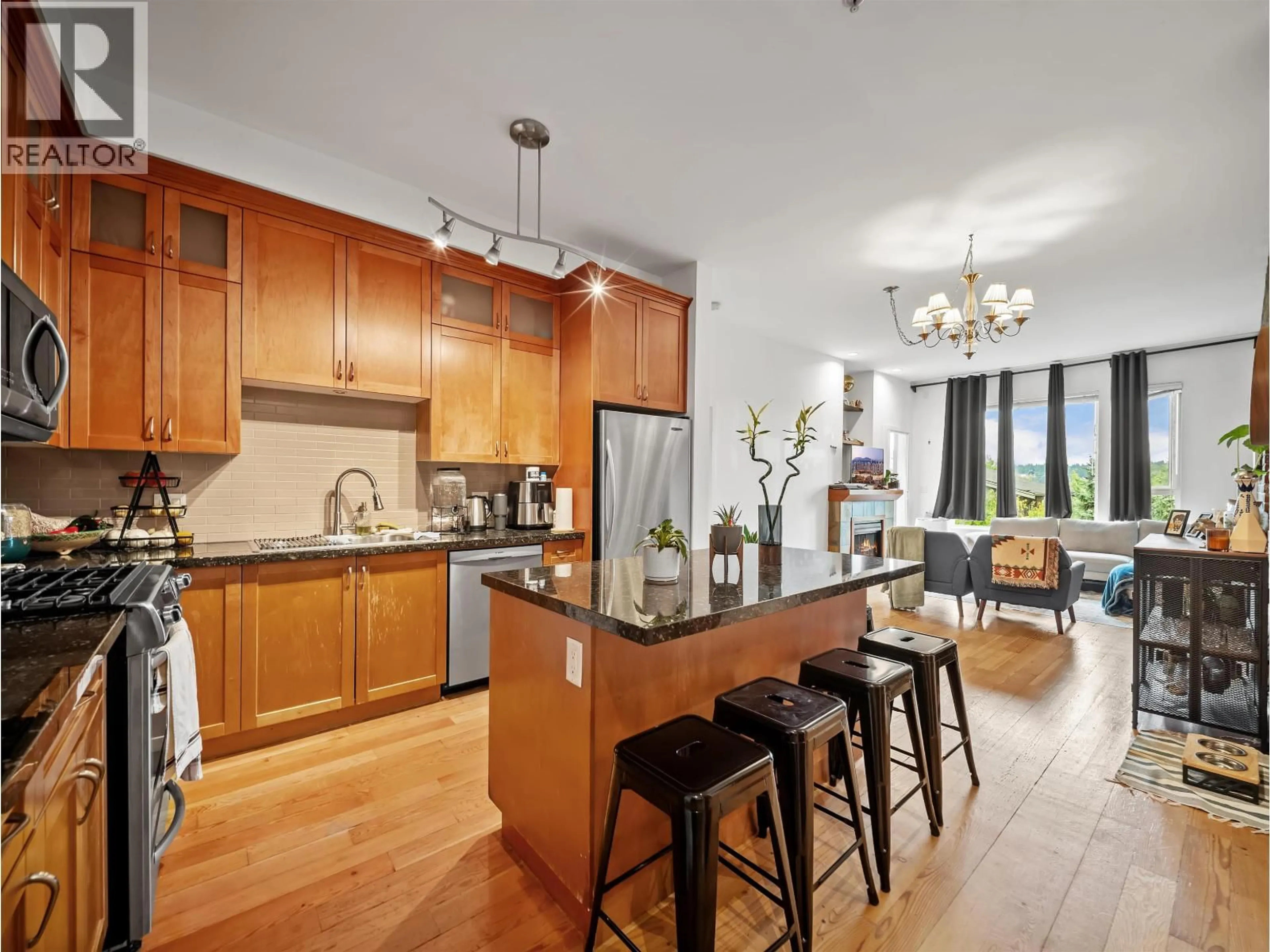 Open concept kitchen, unknown for 308 - 250 SALTER STREET, New Westminster British Columbia V3M0B7