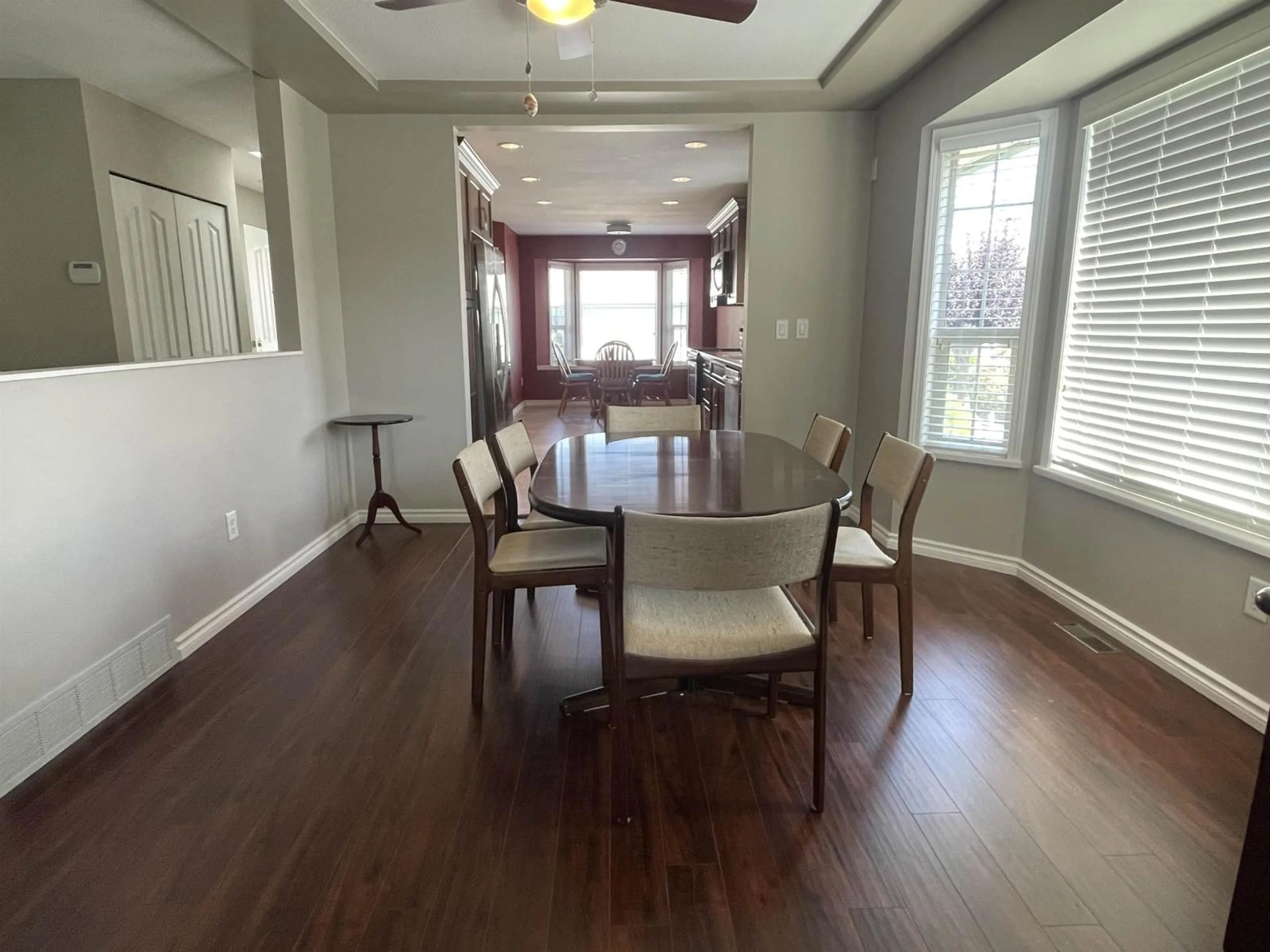 Dining room, wood/laminate floor for 7 - 3115 TRAFALGAR STREET, Abbotsford British Columbia V2S8C5