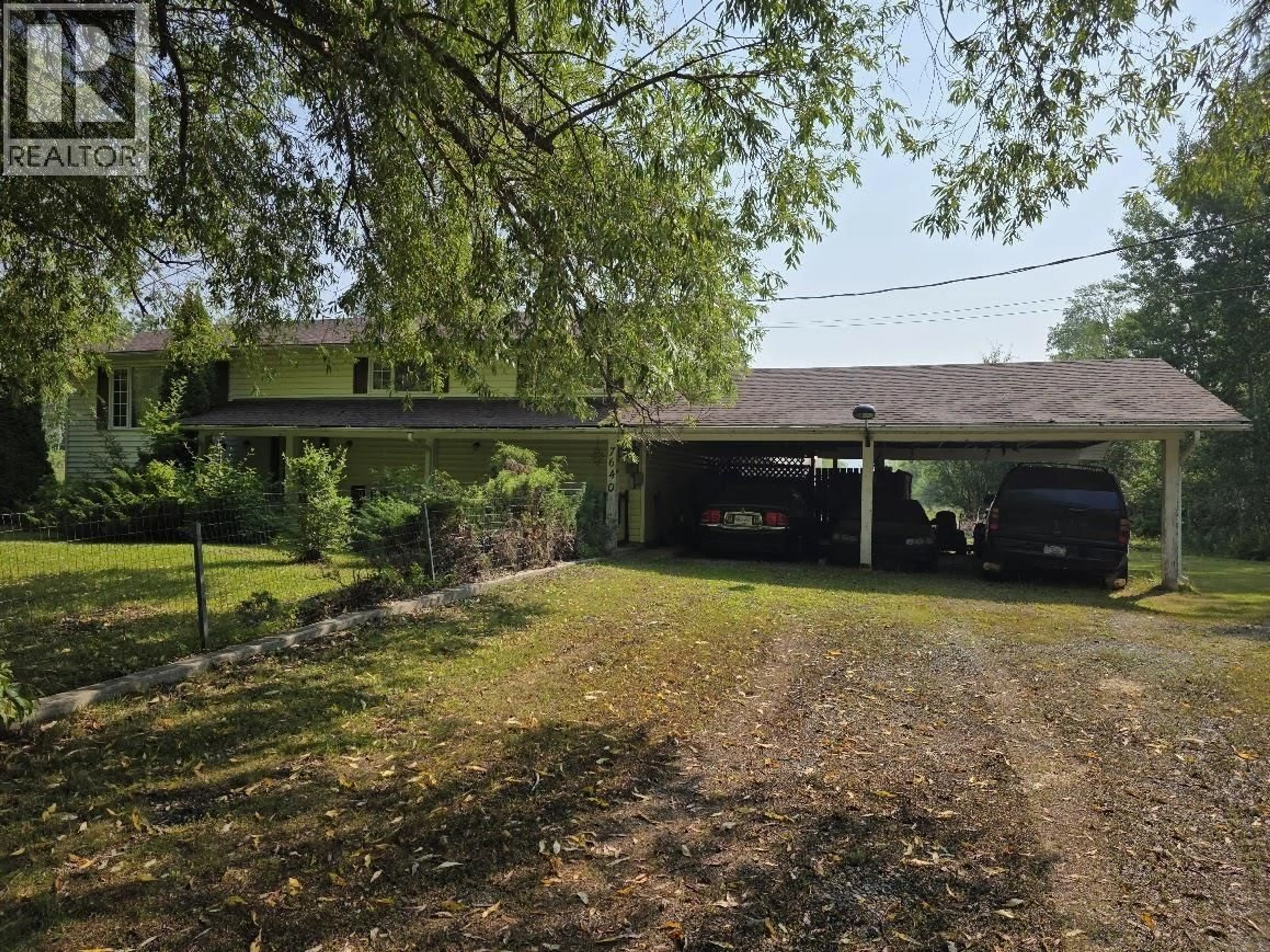 A pic from outside/outdoor area/front of a property/back of a property/a pic from drone, street for 7640 INGA ROAD, Prince George British Columbia V2N5W4