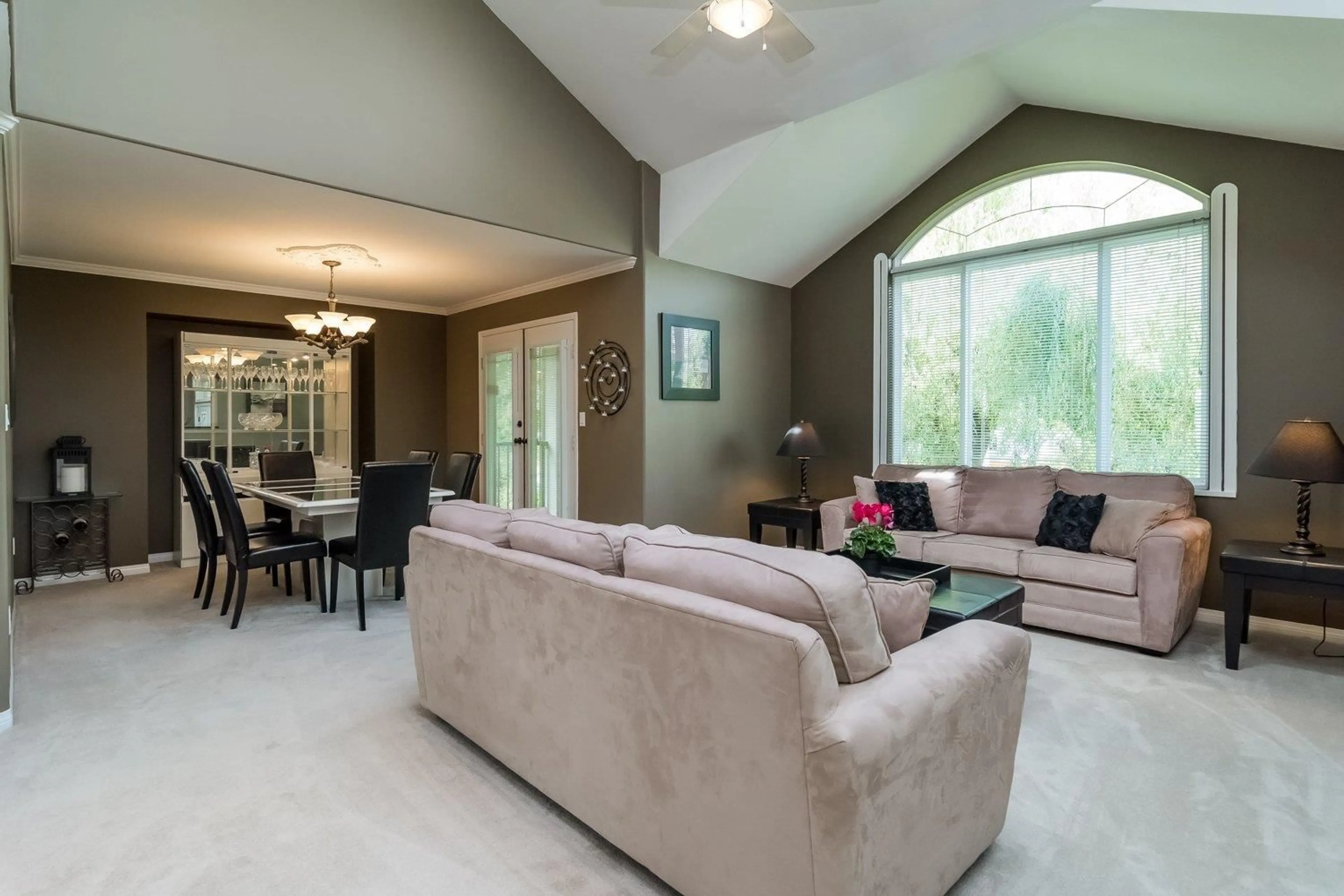 Living room with furniture, ceramic/tile floor for 6459 184 STREET, Surrey British Columbia V3S1G5