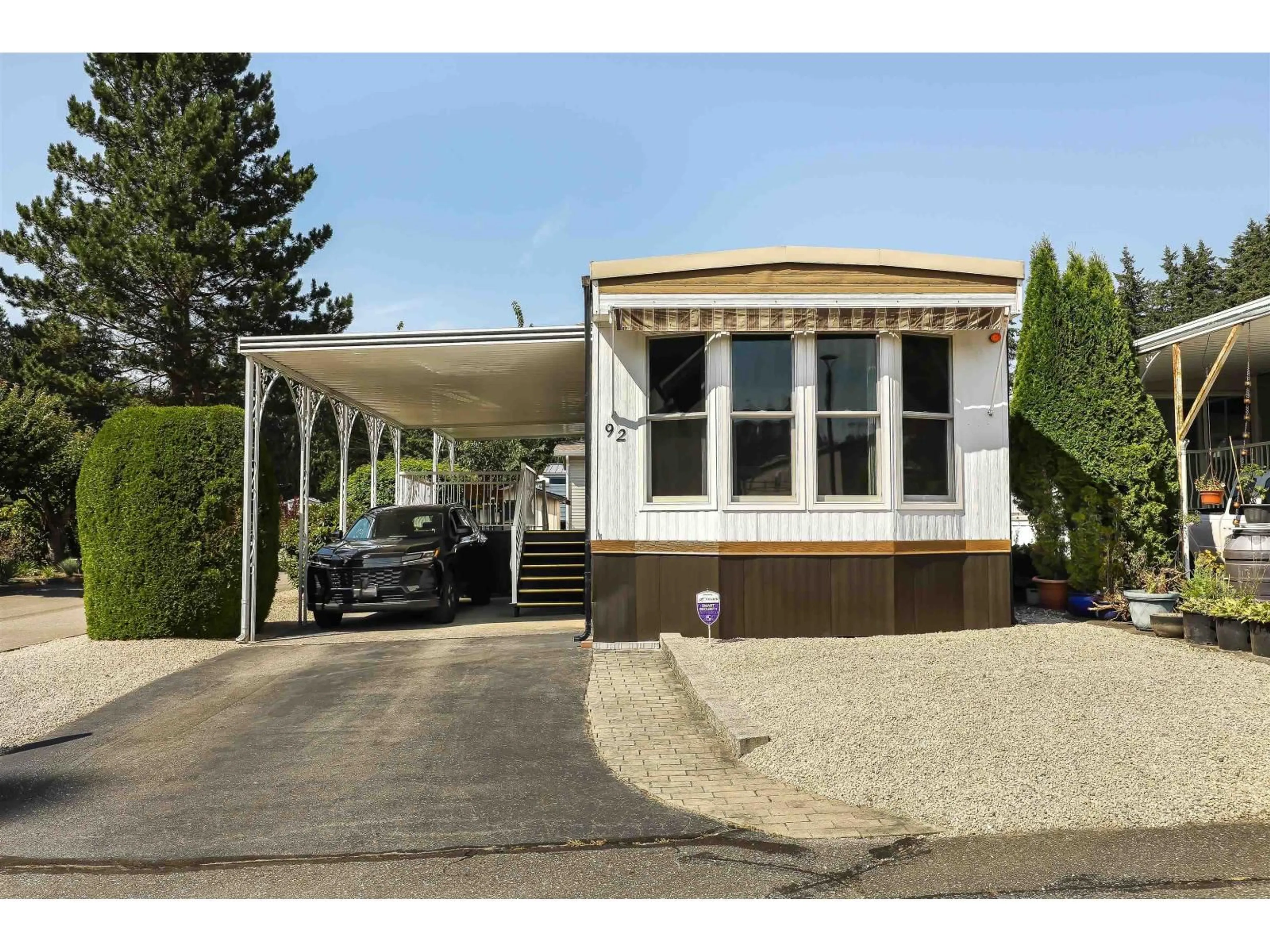 Home with vinyl exterior material, street for 92 - 2315 198 STREET, Langley British Columbia V2Z1Z1