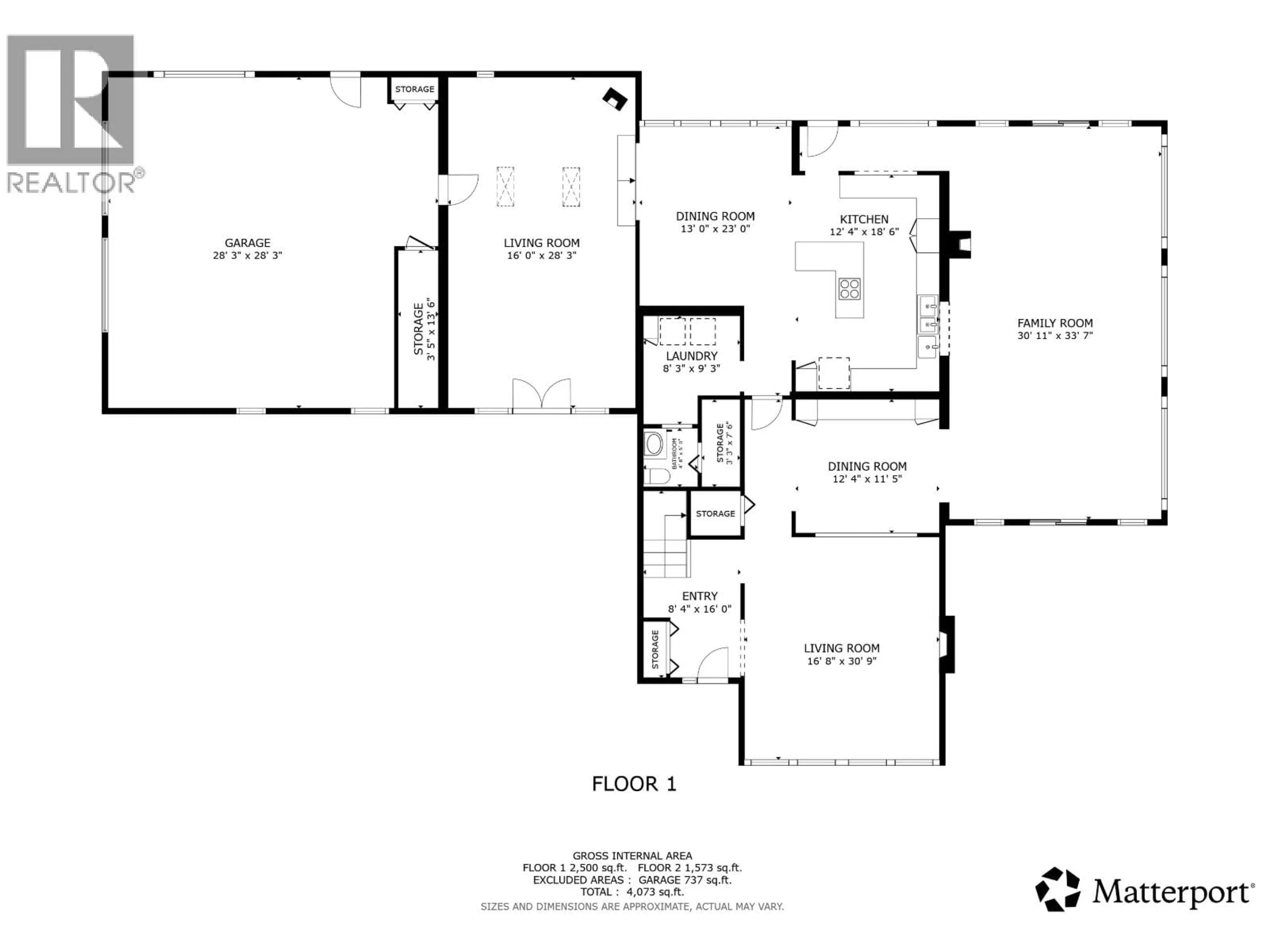 Floor plan for 13056 TAMARACK AVENUE, Charlie Lake British Columbia V1J8G6