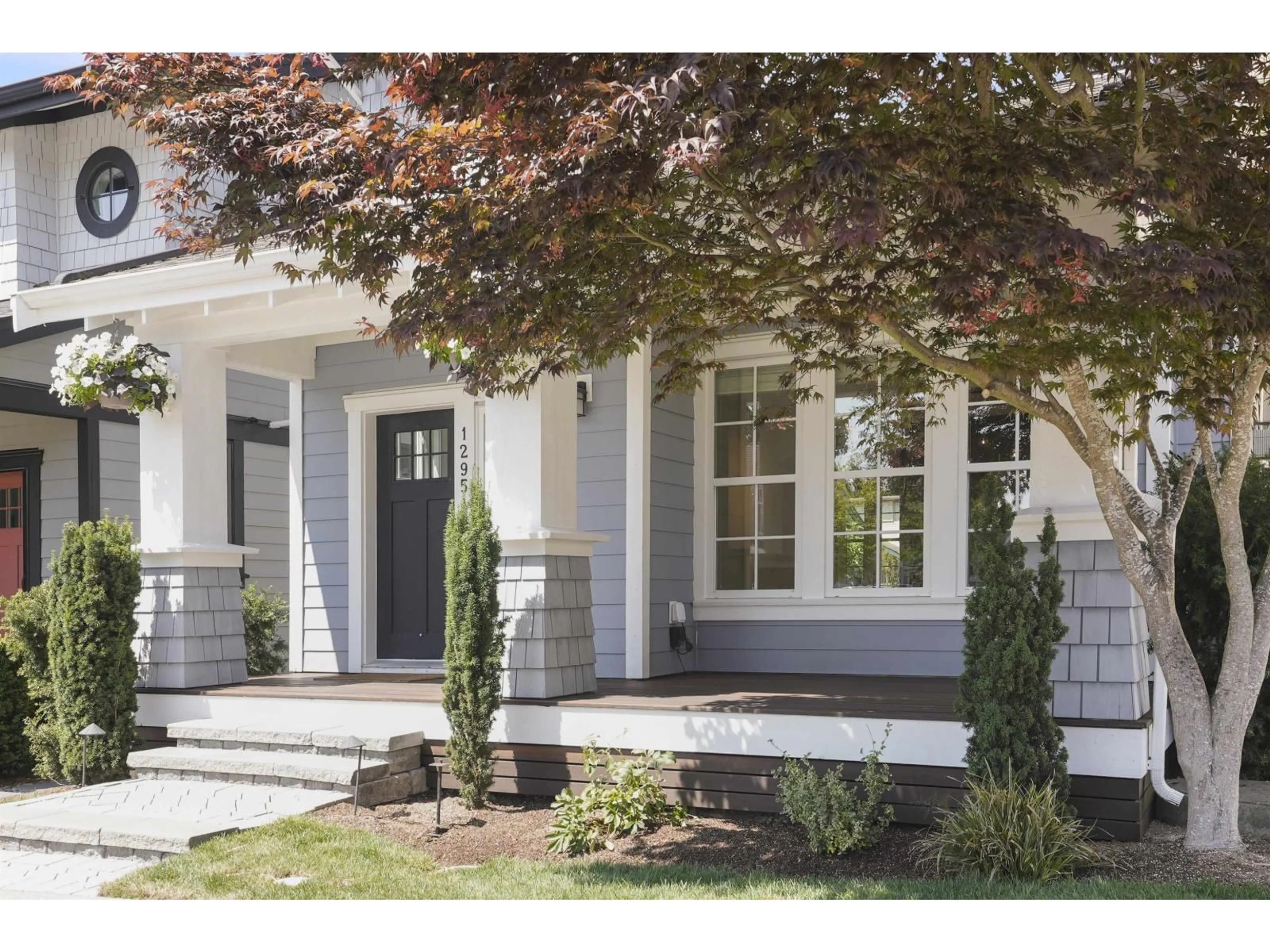 Home with vinyl exterior material, street for 12951 15A AVENUE, Surrey British Columbia V4A0B7