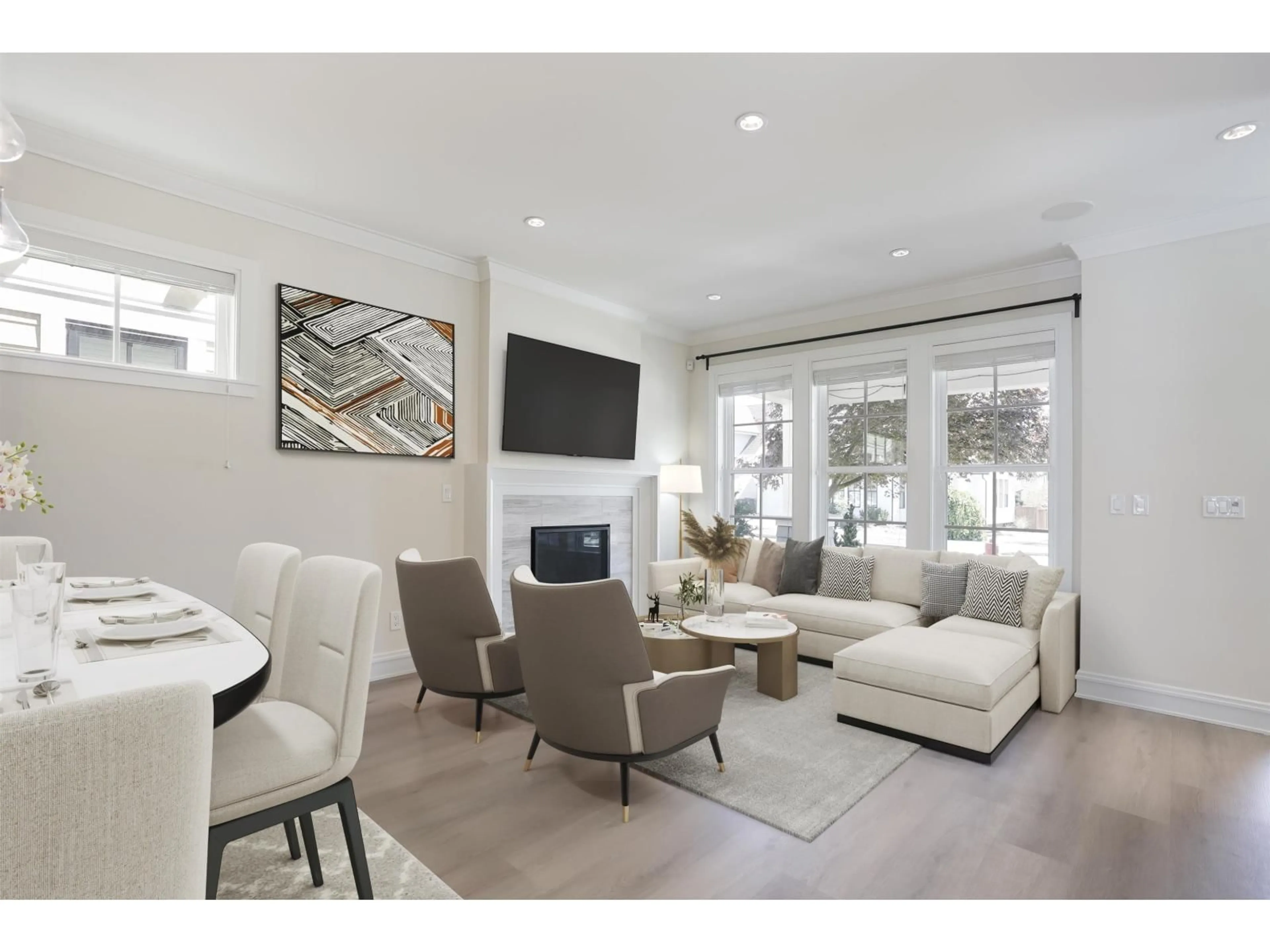 Living room with furniture, unknown for 12951 15A AVENUE, Surrey British Columbia V4A0B7