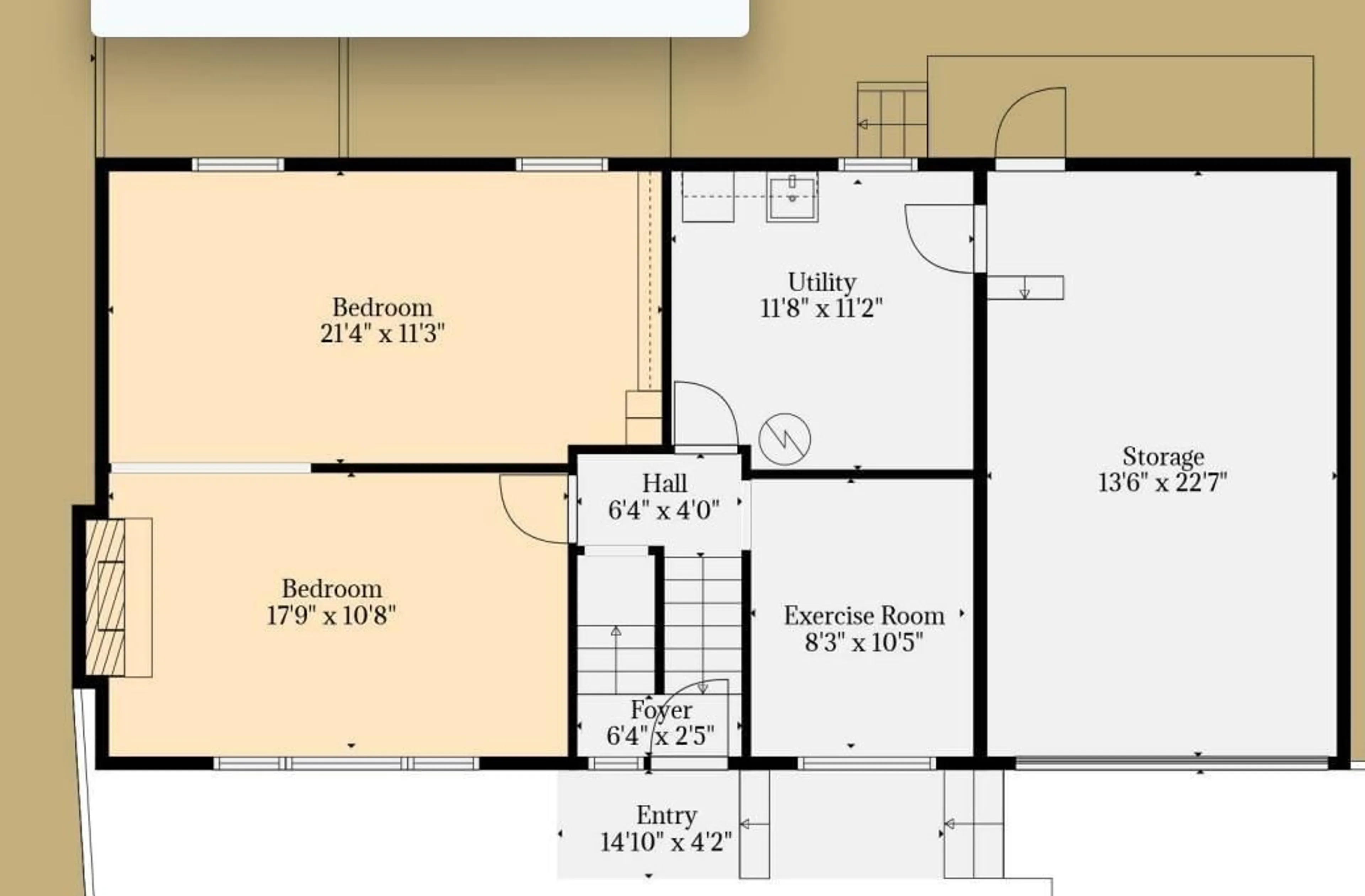 Floor plan for 45475 BERNARD AVENUE, Chilliwack British Columbia V2P1H6