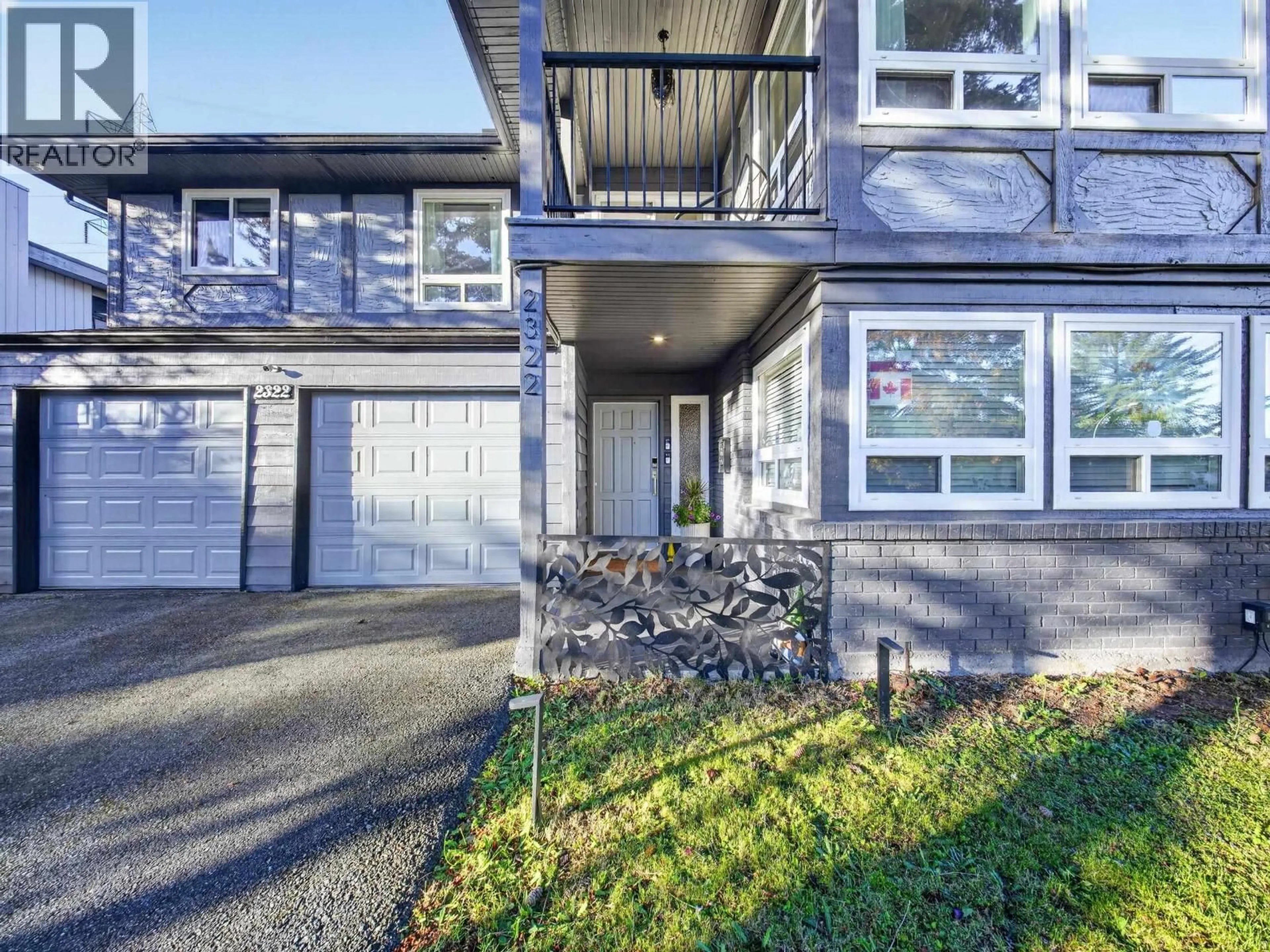 Home with vinyl exterior material, street for 2322 KIRKSTONE ROAD, North Vancouver British Columbia V7J3M3