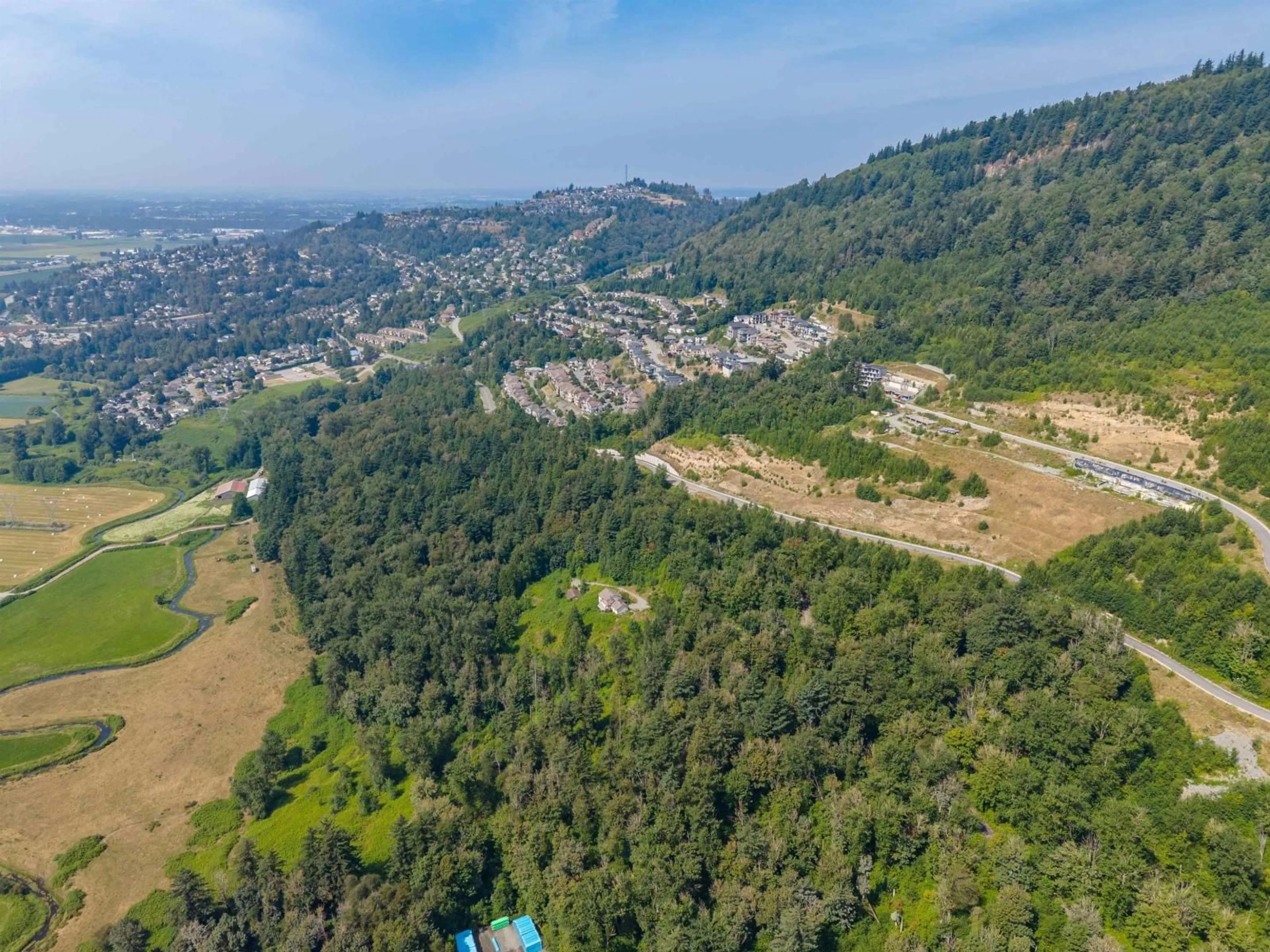 A pic from outside/outdoor area/front of a property/back of a property/a pic from drone, forest/trees view for 36650 LOWER SUMAS MOUNTAIN ROAD, Abbotsford British Columbia V3G2J3