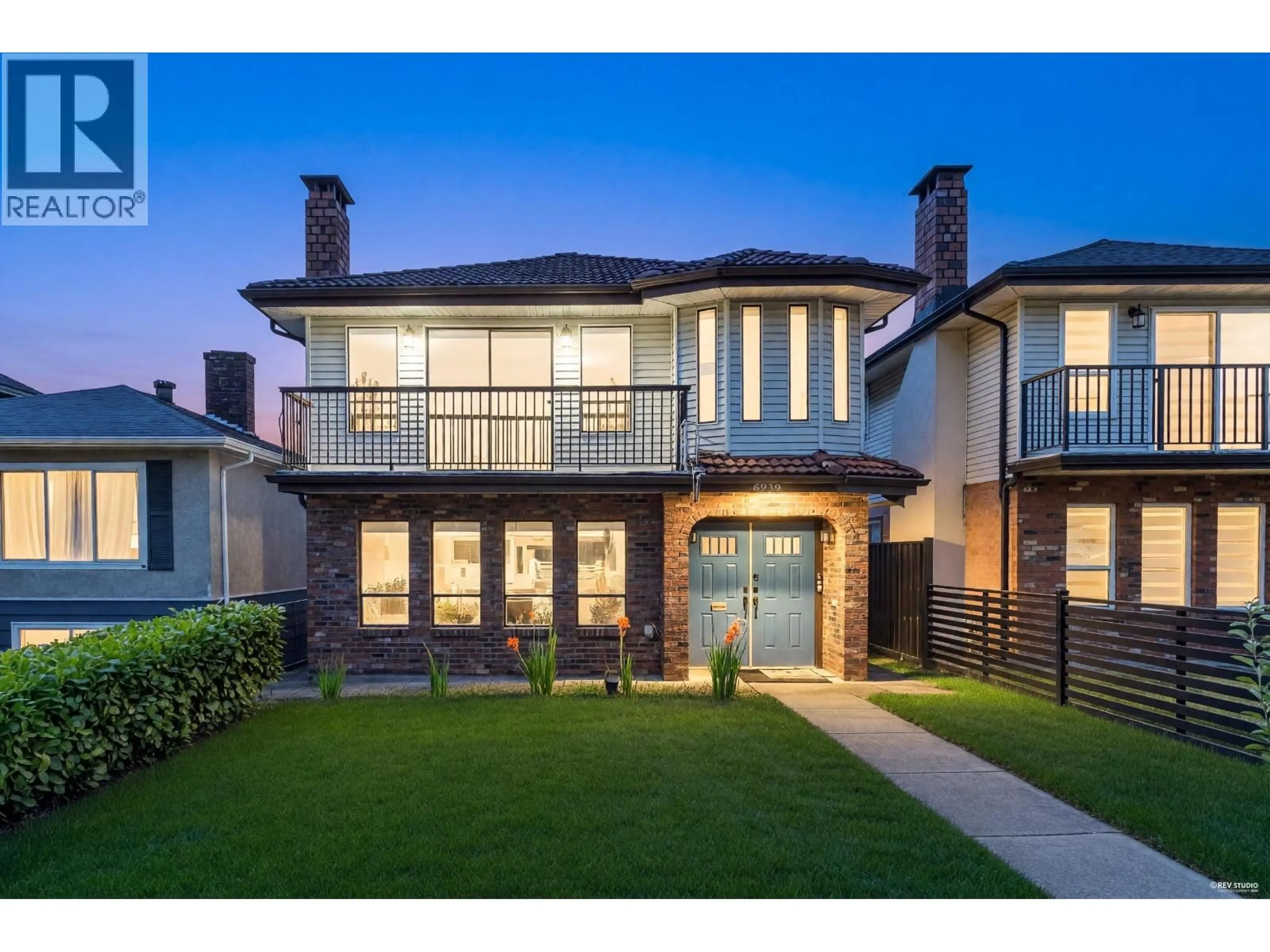 Home with brick exterior material, street for 6939 DUMFRIES STREET, Vancouver British Columbia V5P3C1