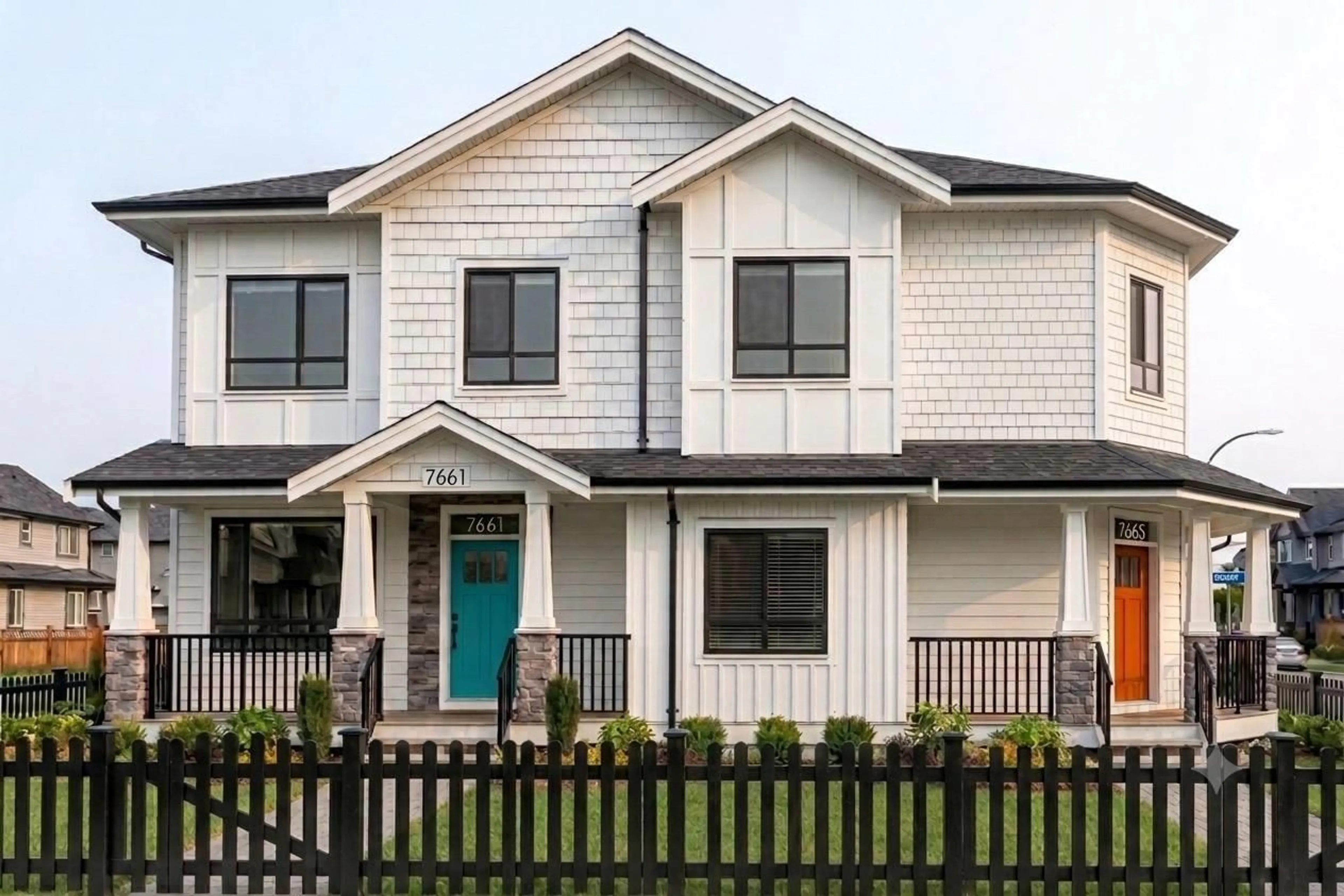 Home with vinyl exterior material, street for 7665 197 STREET, Langley British Columbia V2Y3T4